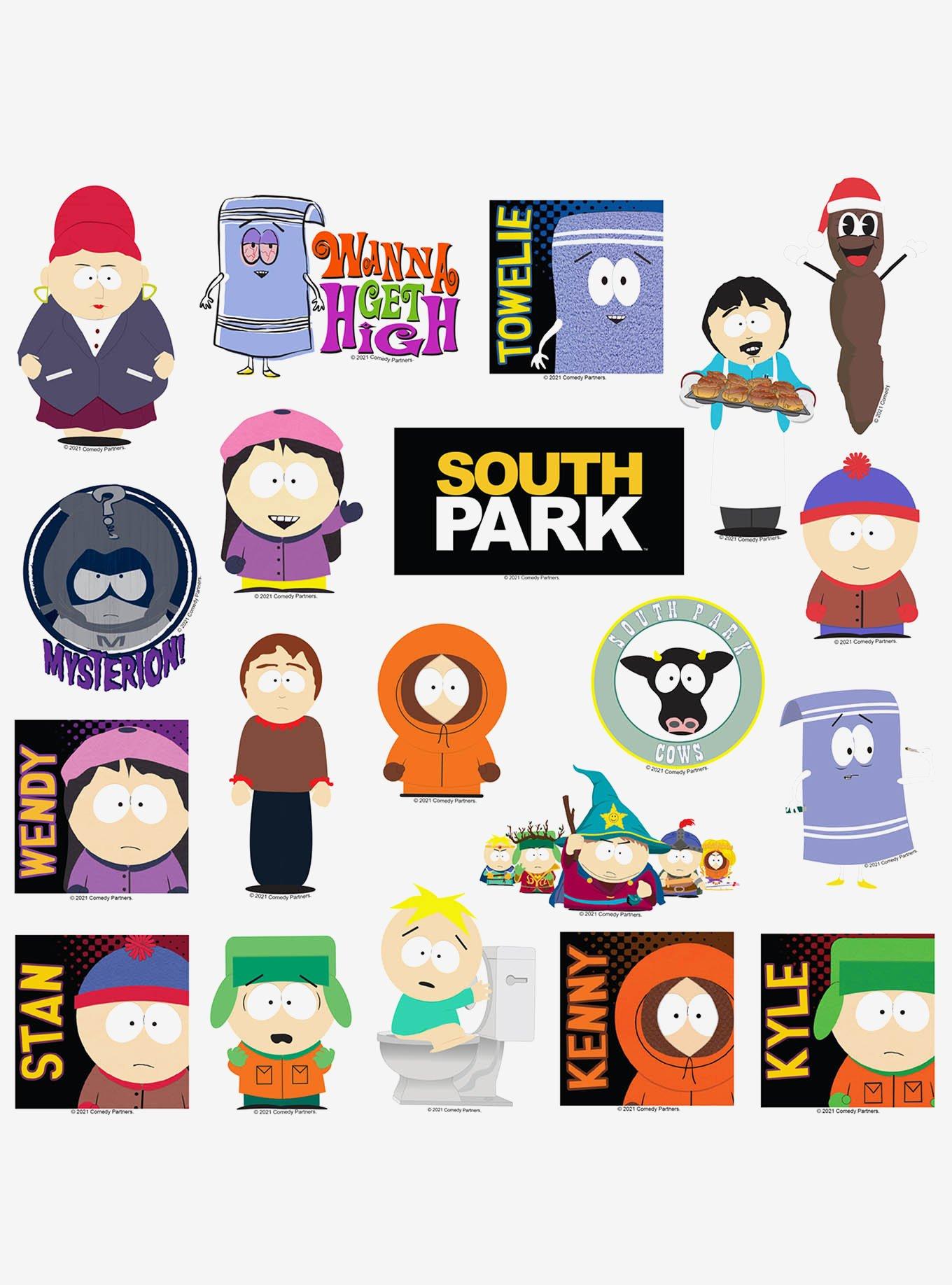 South Park South Park Miscellaneous 100ct Sticker Pack, , alternate