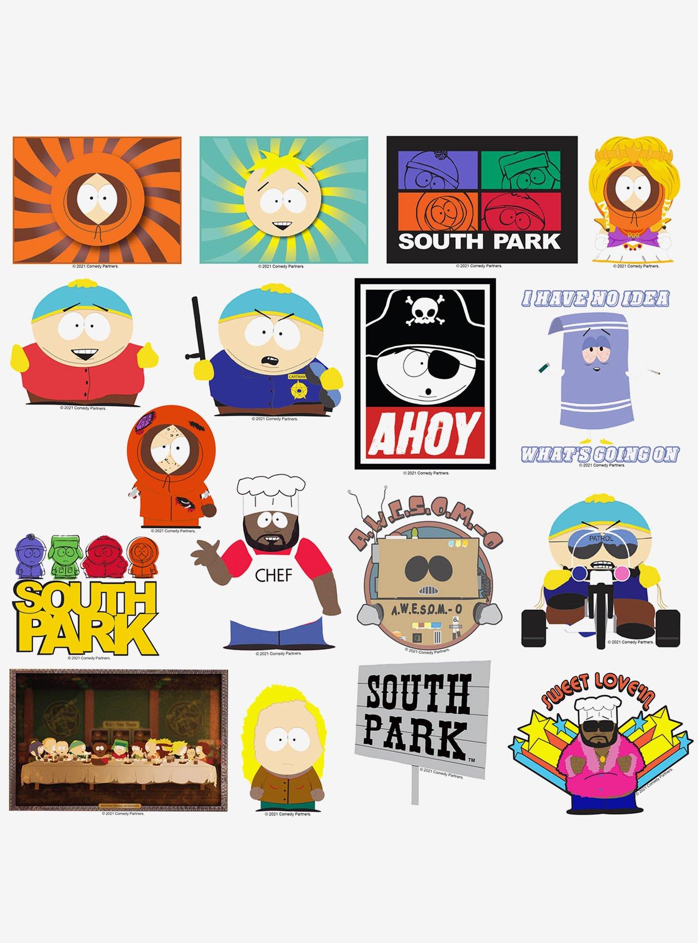 South Park South Park Miscellaneous 100ct Sticker Pack, , alternate