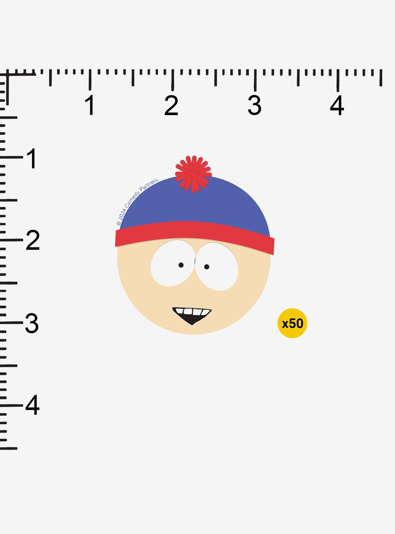 South Park Stan Face Miscellaneous 100ct Sticker Pack, , alternate