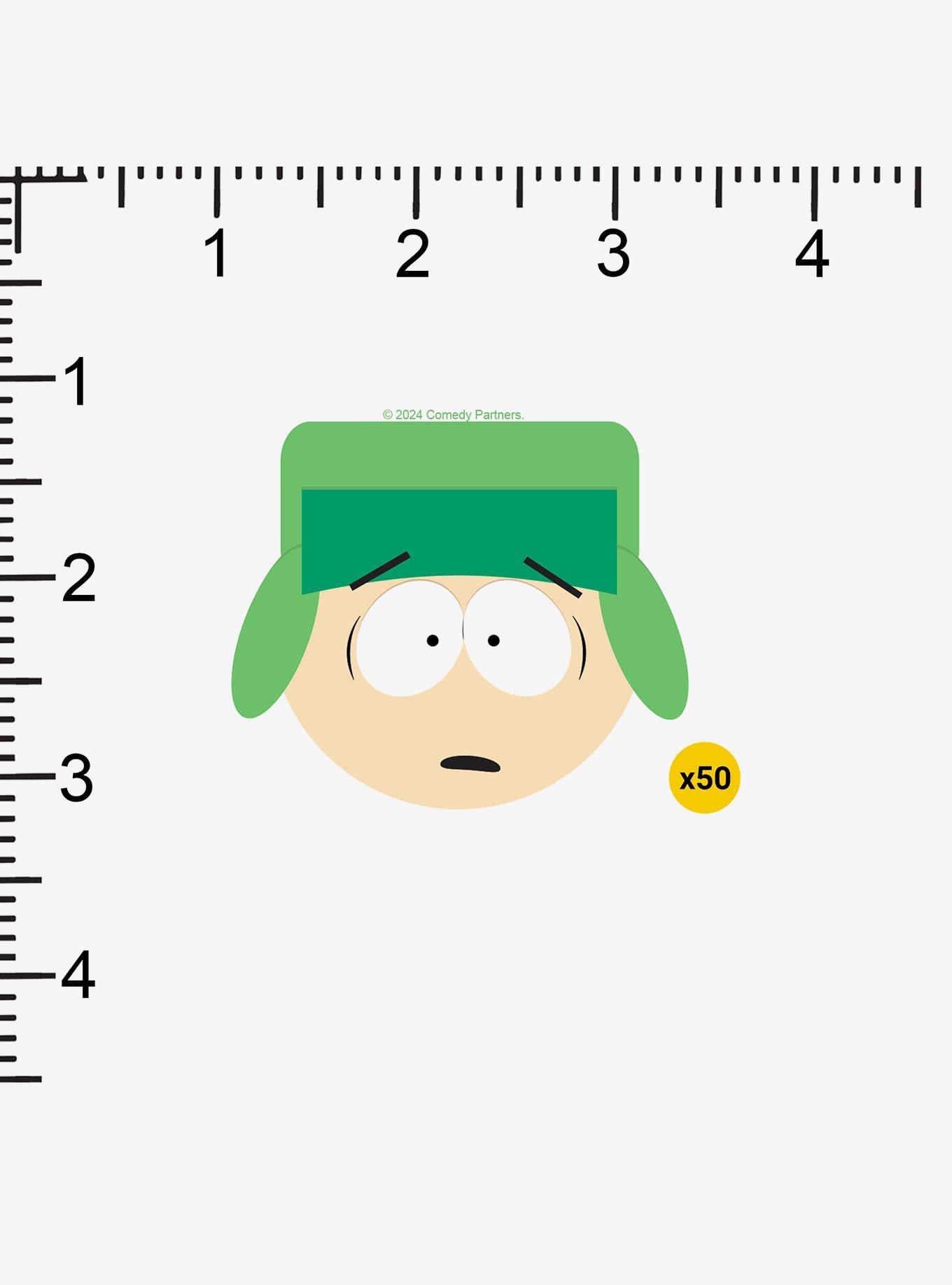 South Park Kyle Face Miscellaneous 100ct Sticker Pack, , alternate