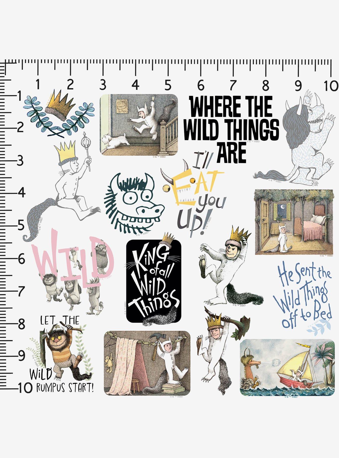 Where The Wild Things Are Miscellaneous 100ct Sticker Pack, , alternate