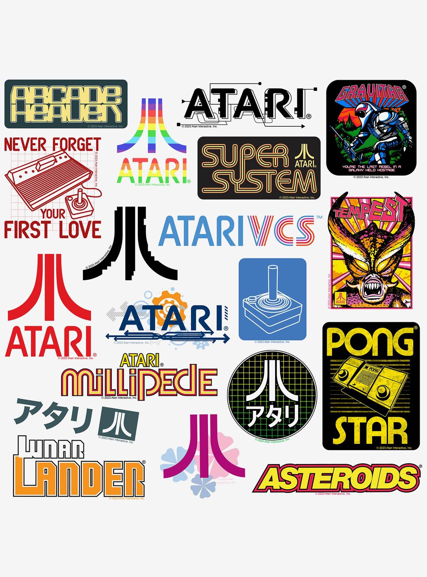 Atari Games Miscellaneous 100ct Sticker Pack, , alternate