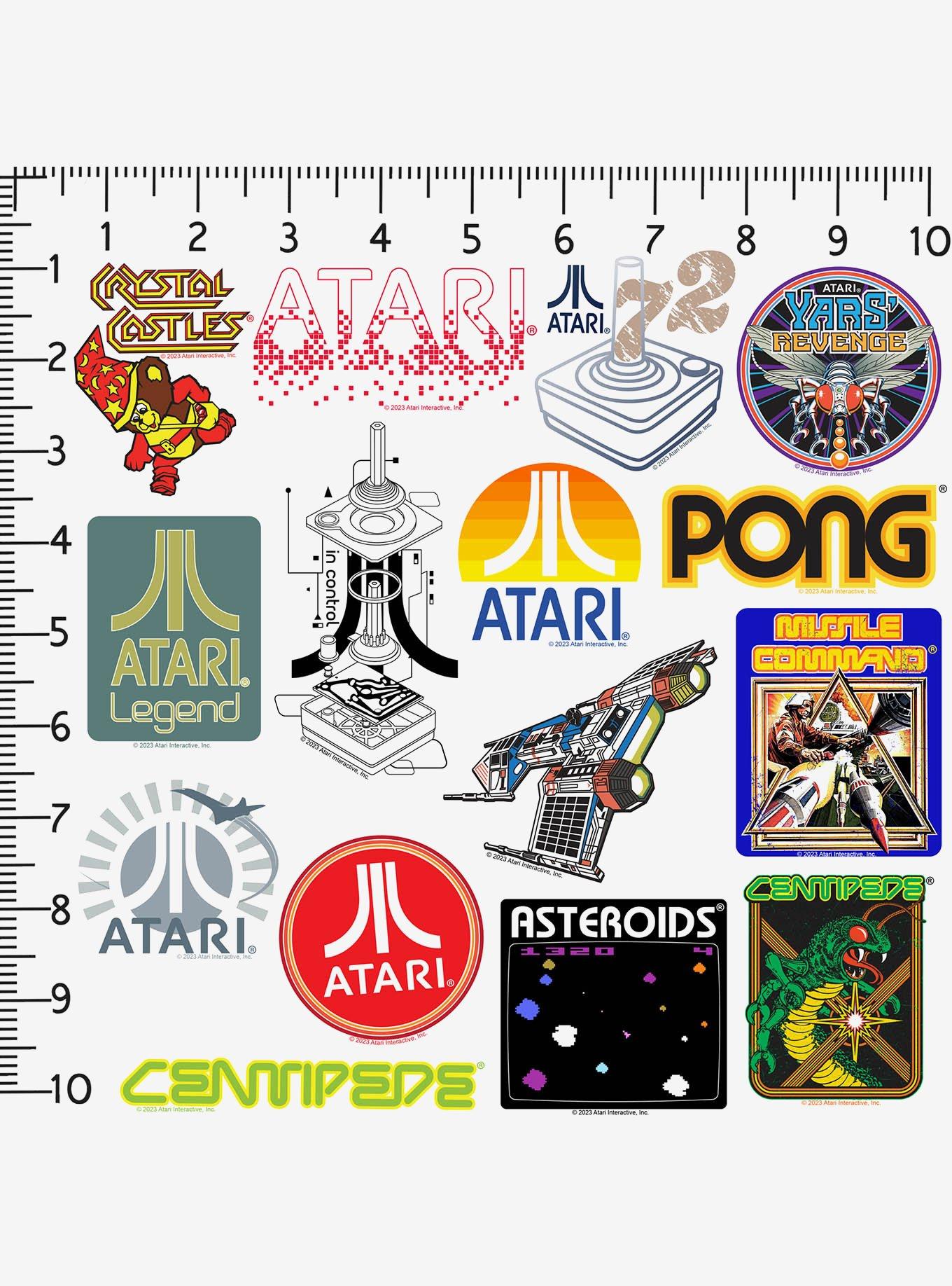 Atari Games Miscellaneous 100ct Sticker Pack, , alternate