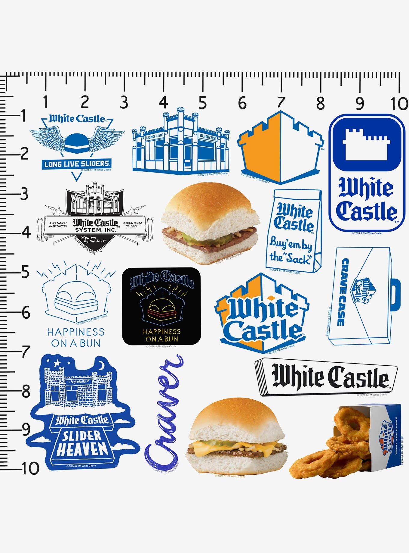 White Castle Miscellaneous 100ct Sticker Pack, , alternate