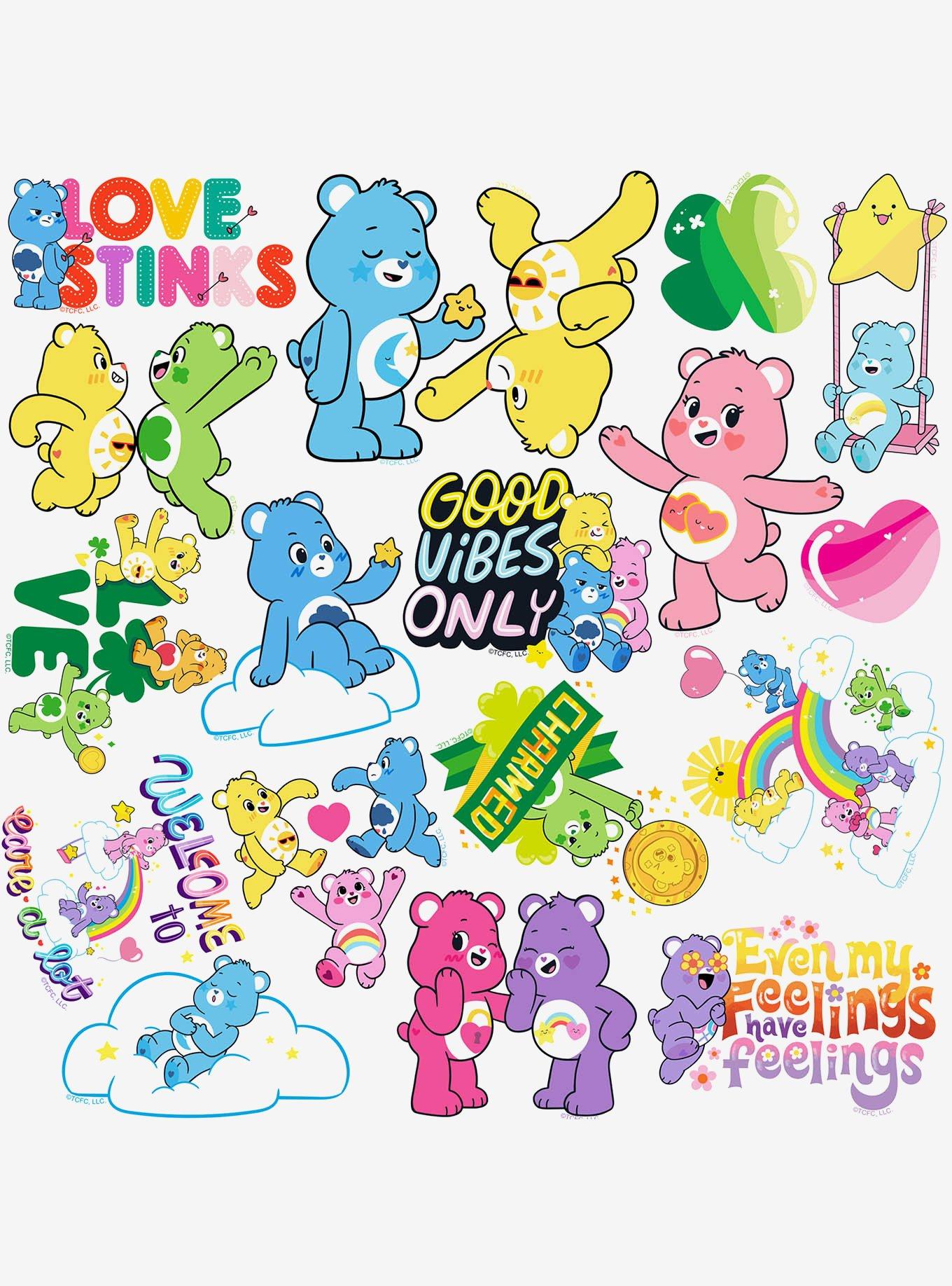 Care Bears Unlock The Magic Variety Miscellaneous 100ct Sticker Pack, , alternate