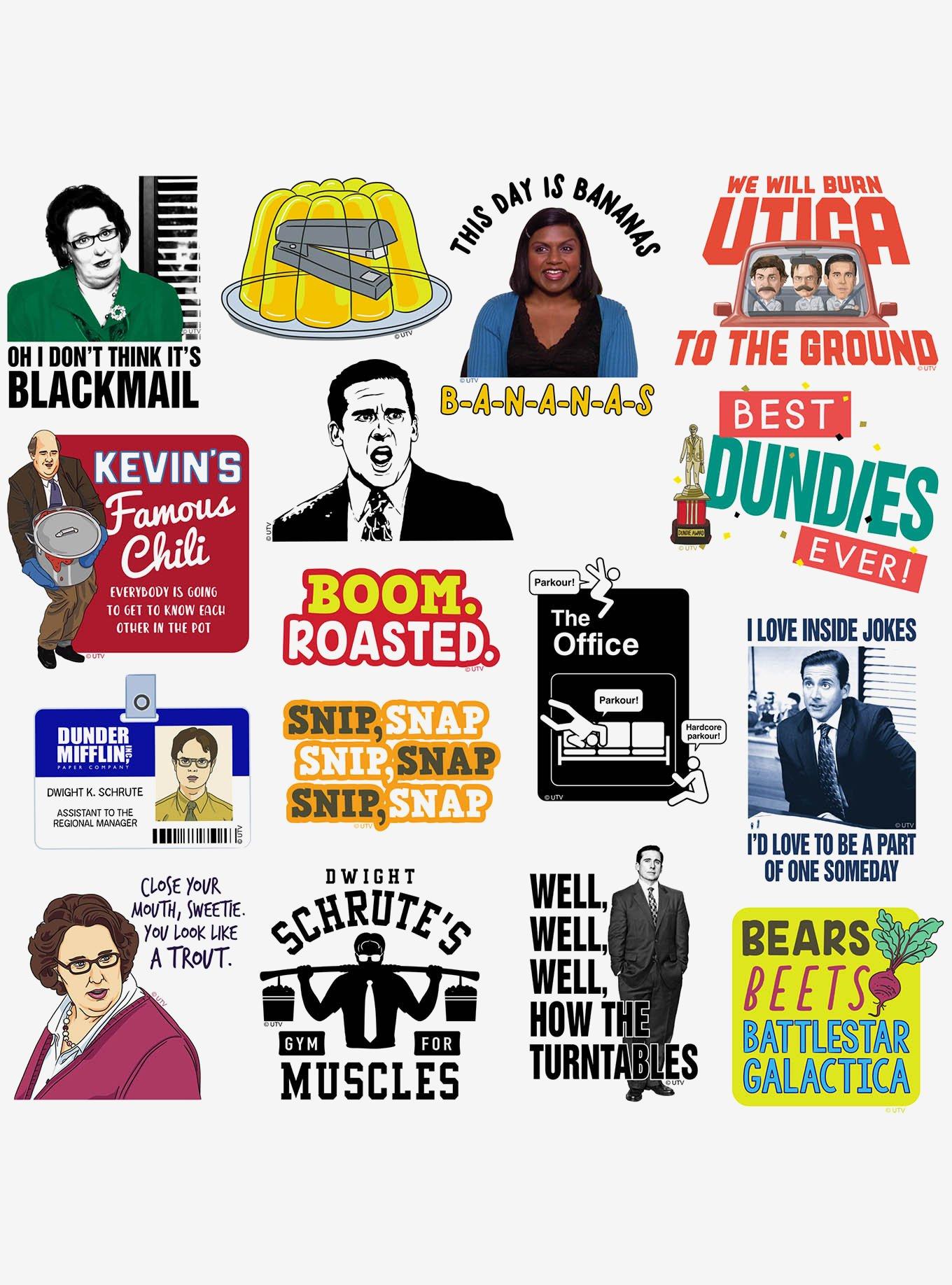 The Office Miscellaneous 100ct Sticker Pack, , alternate