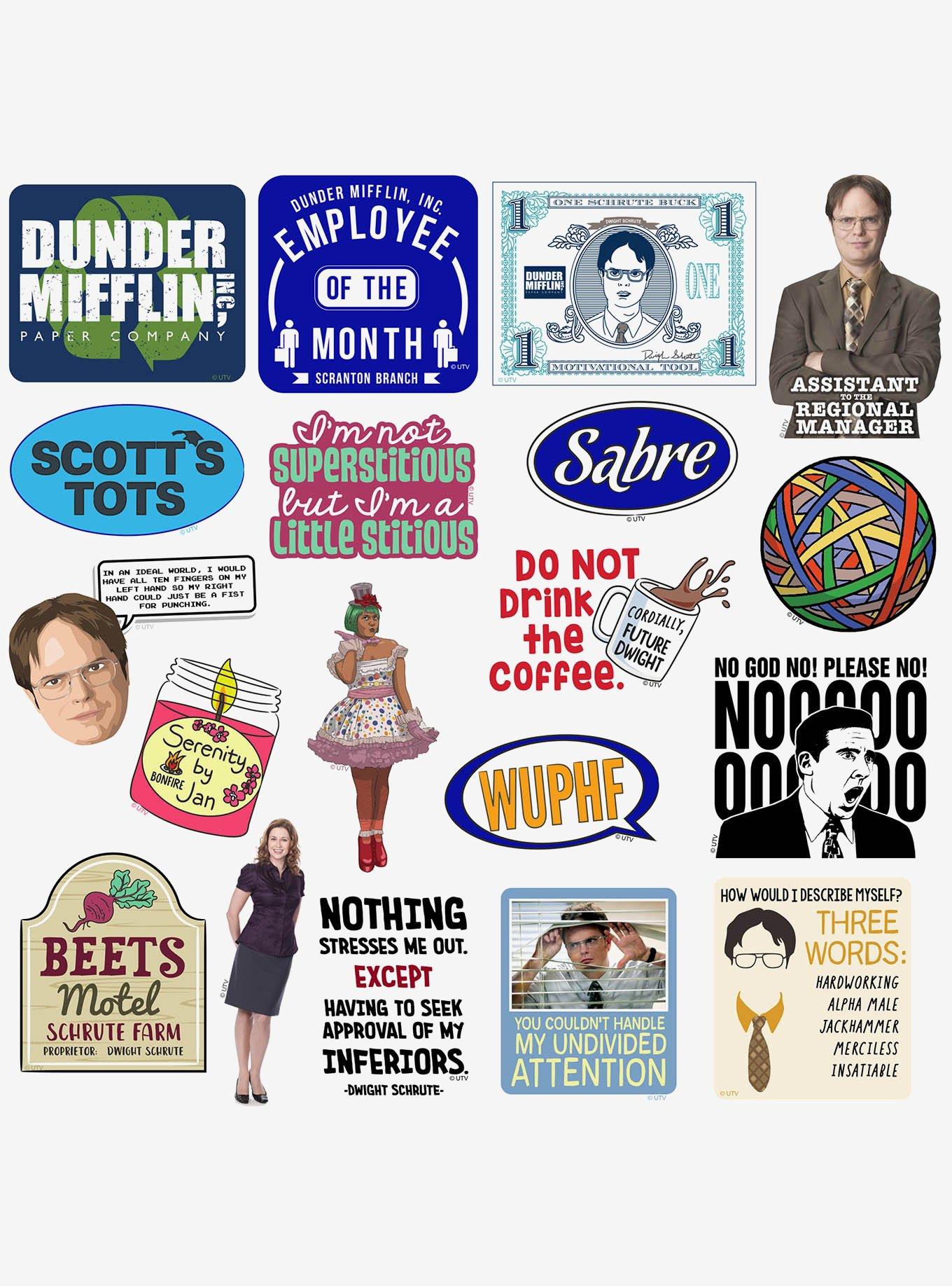 The Office Miscellaneous 100ct Sticker Pack, , alternate