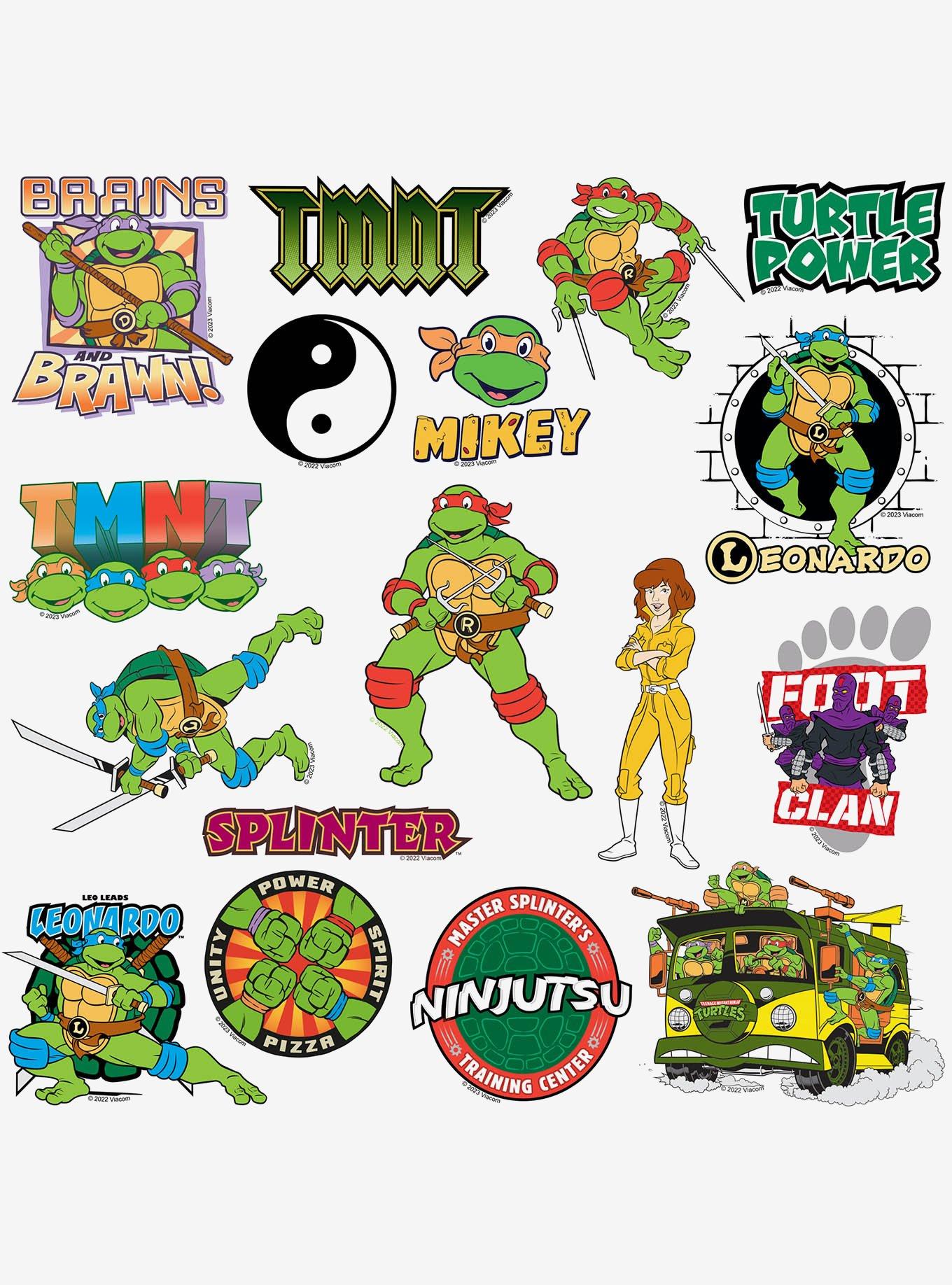 Teenage Mutant Ninja Turtles Variety Mix Miscellaneous 100ct Sticker Pack, , alternate