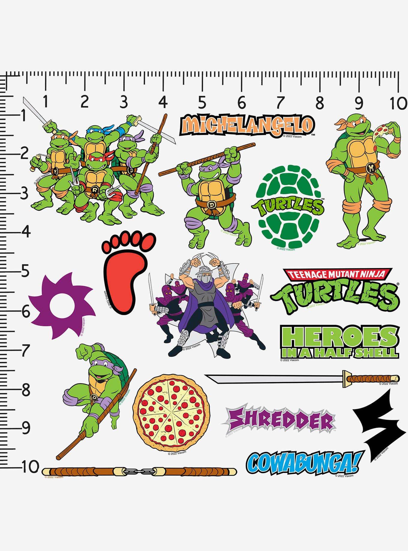 Teenage Mutant Ninja Turtles Variety Mix Miscellaneous 100ct Sticker Pack, , alternate