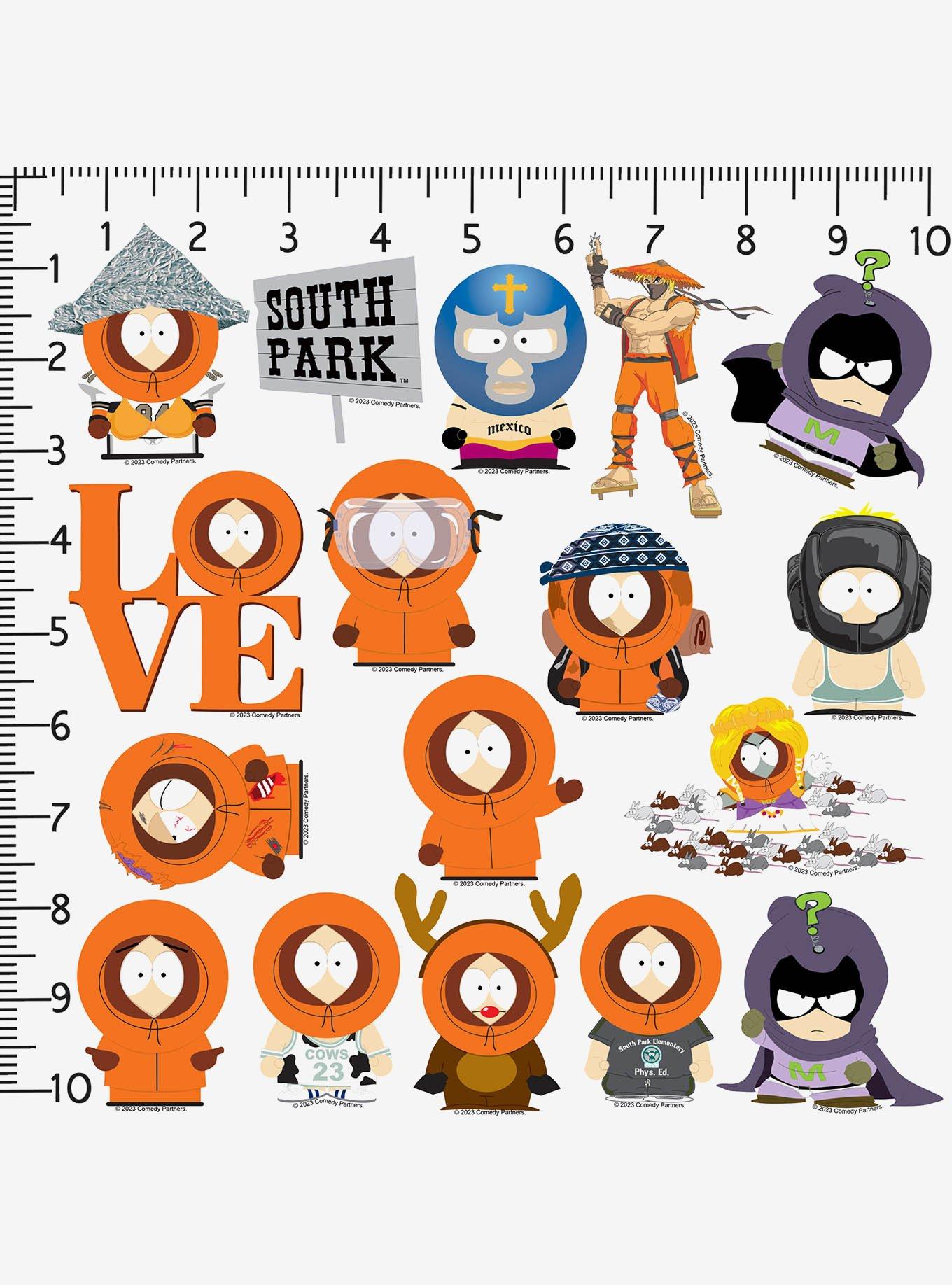 South Park Kenny Miscellaneous 100ct Sticker Pack, , alternate