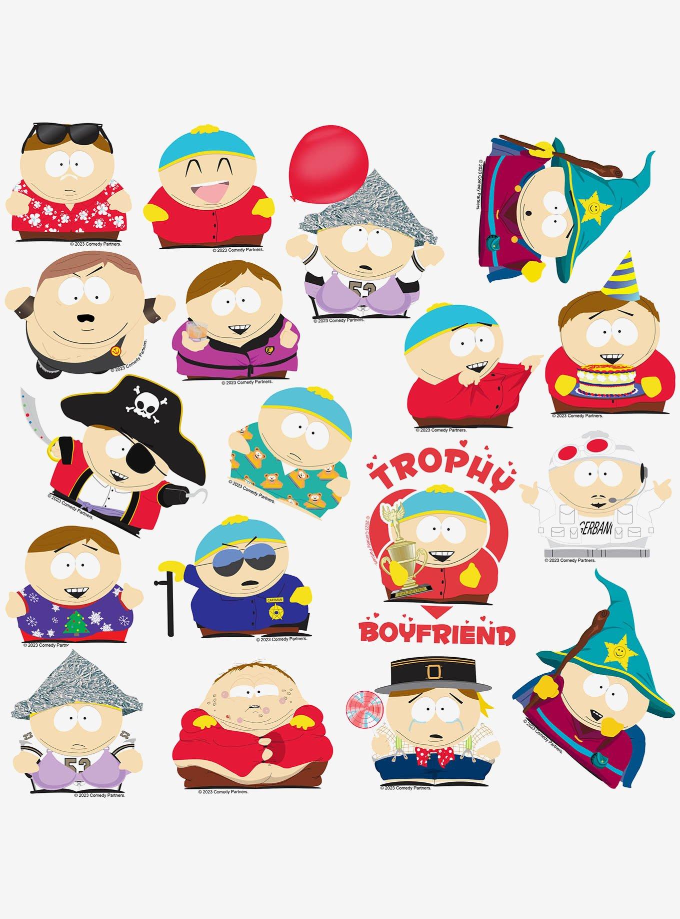 South Park Cartman Miscellaneous 100ct Sticker Pack, , alternate