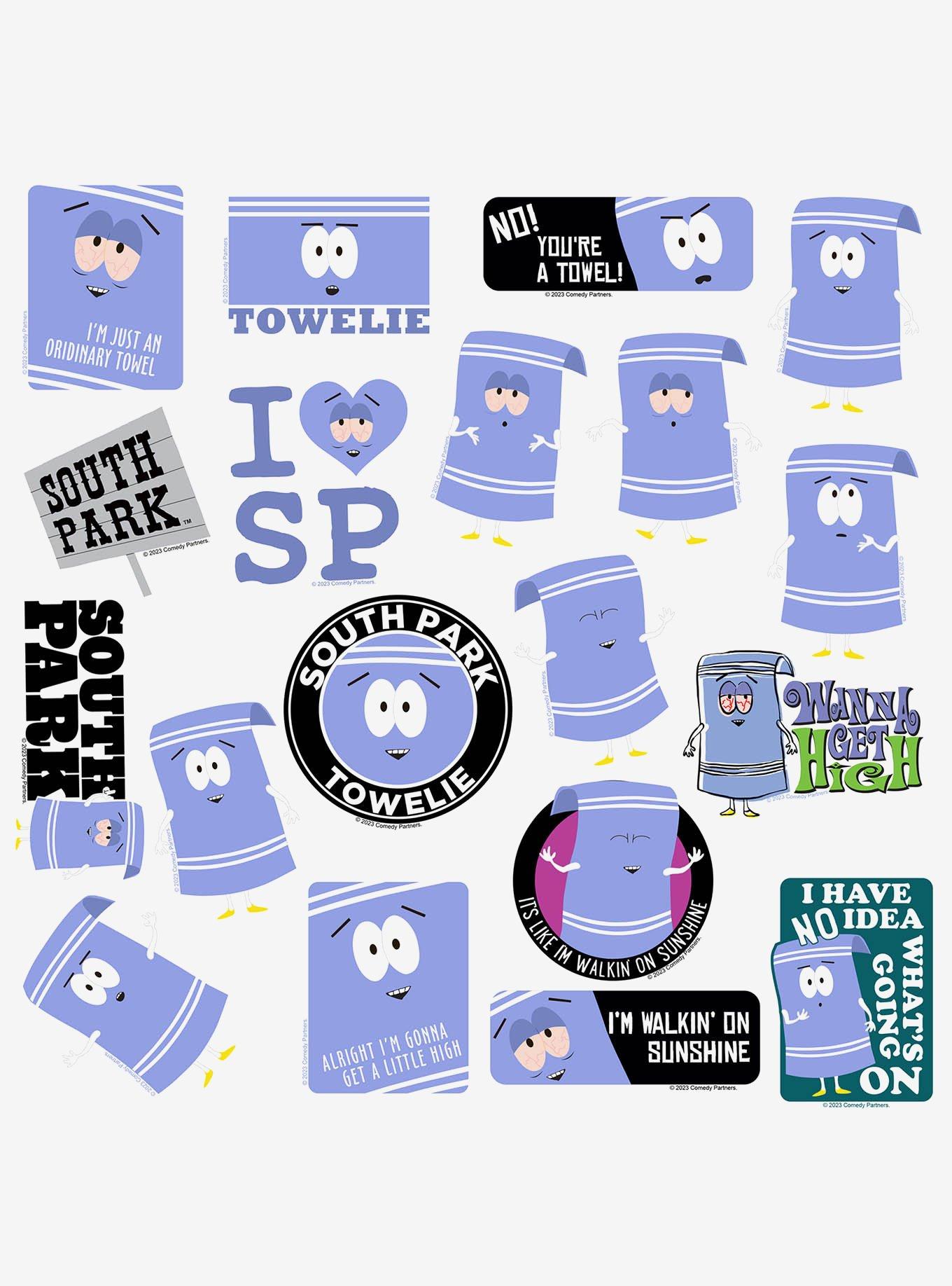 South Park Towelie Miscellaneous 100ct Sticker Pack, , alternate