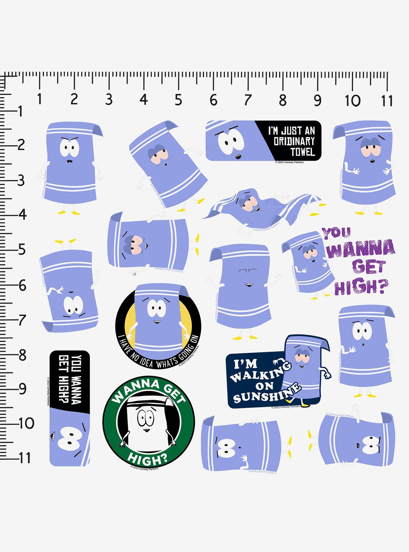 South Park Towelie Miscellaneous 100ct Sticker Pack, , alternate