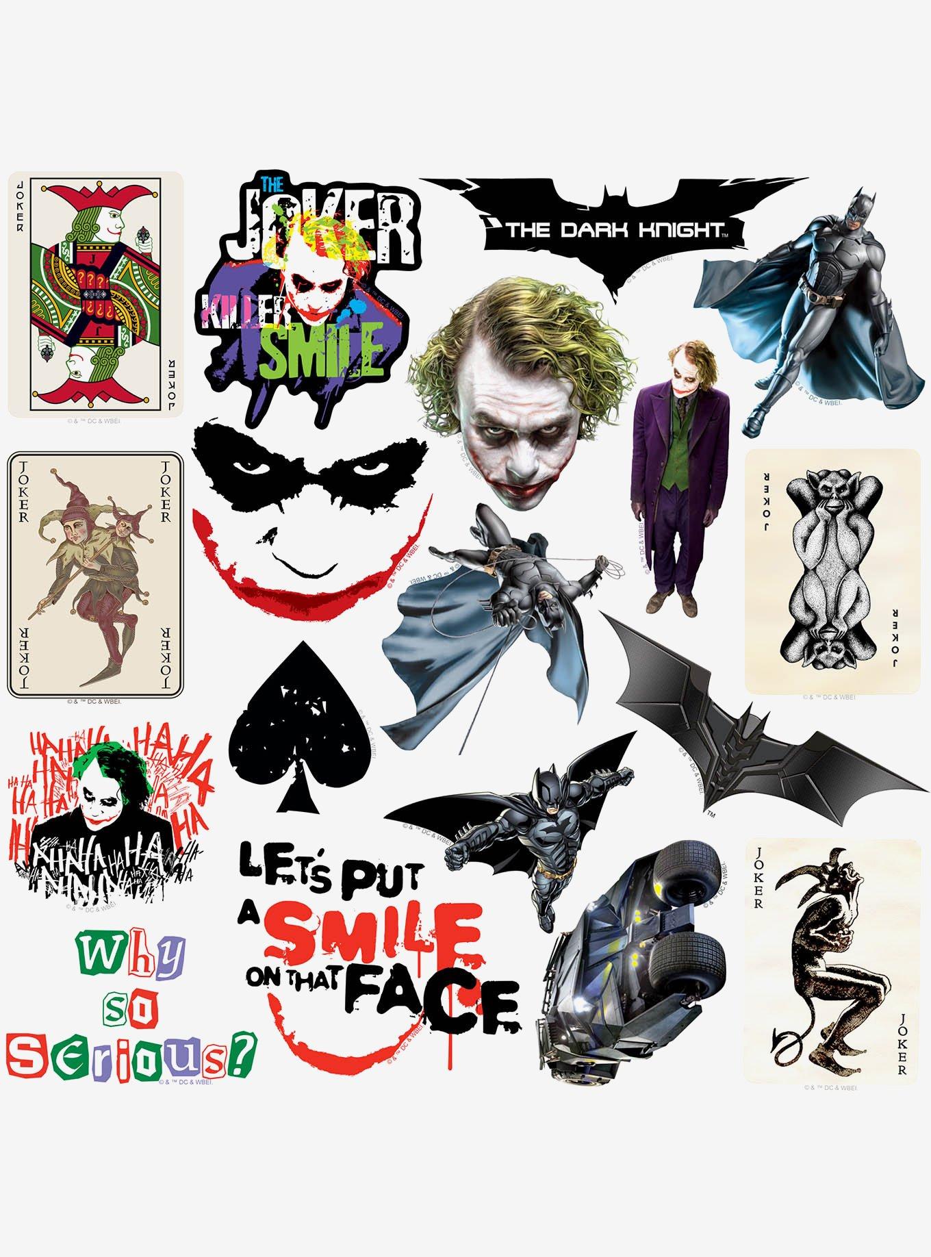 DC Comics Batman Dark Knight Miscellaneous 100ct Sticker Pack, , alternate