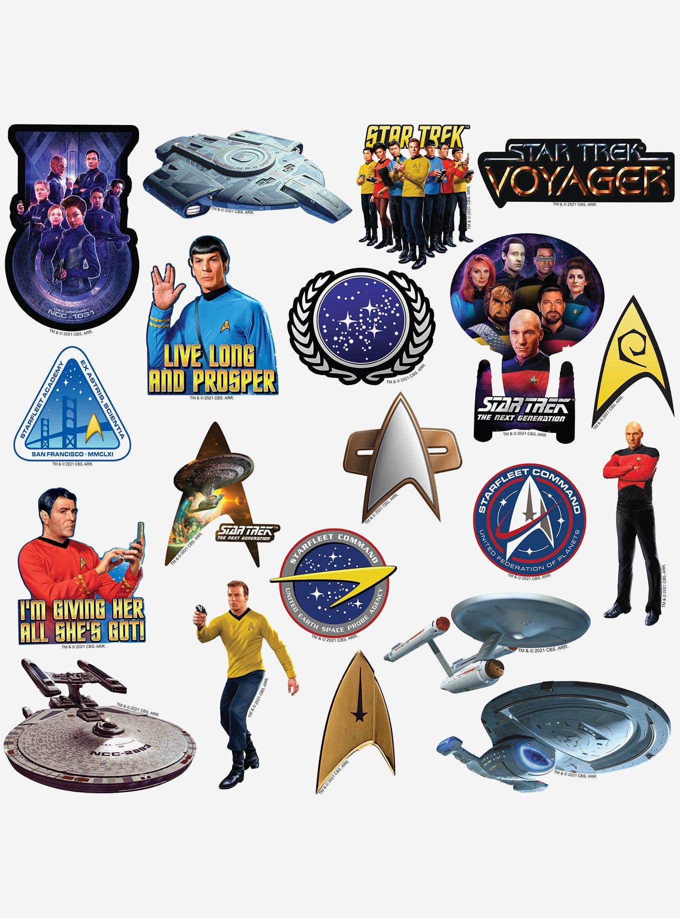 Star Trek Miscellaneous 100ct Sticker Pack, , alternate