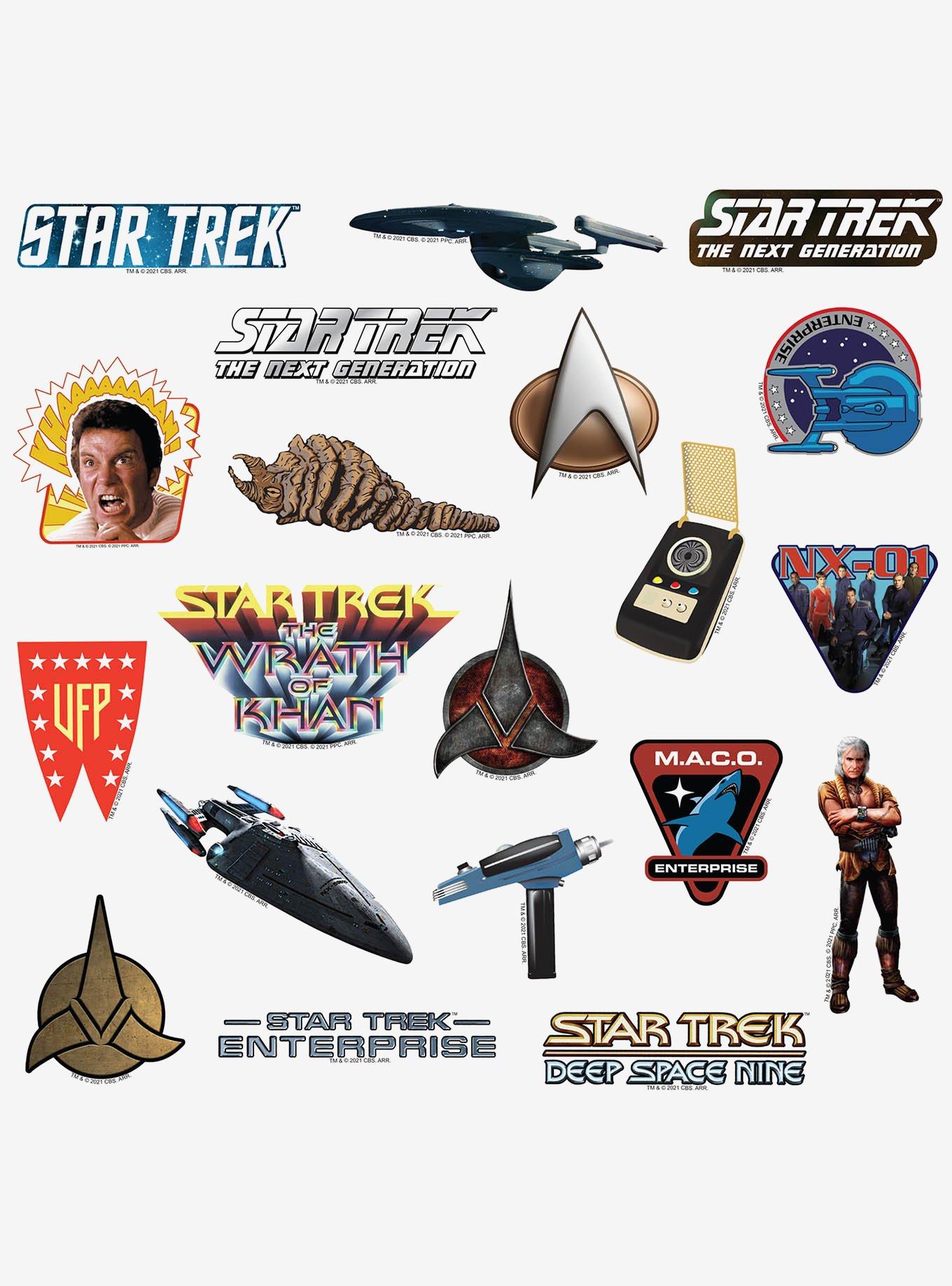 Star Trek Miscellaneous 100ct Sticker Pack, , alternate