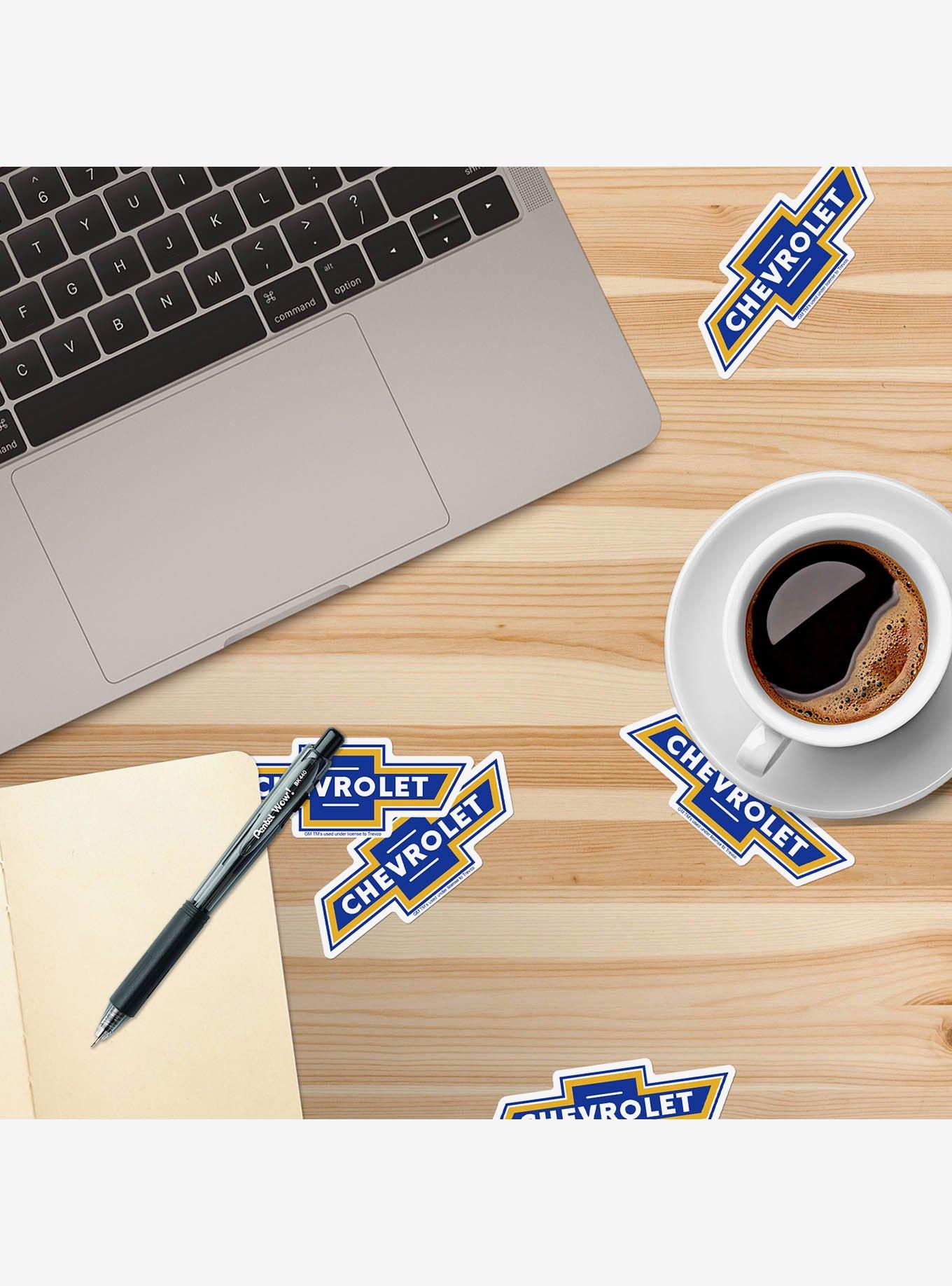 Chevrolet Chevy 1940s Bowtie Emblem Miscellaneous 100ct Sticker Pack, , alternate