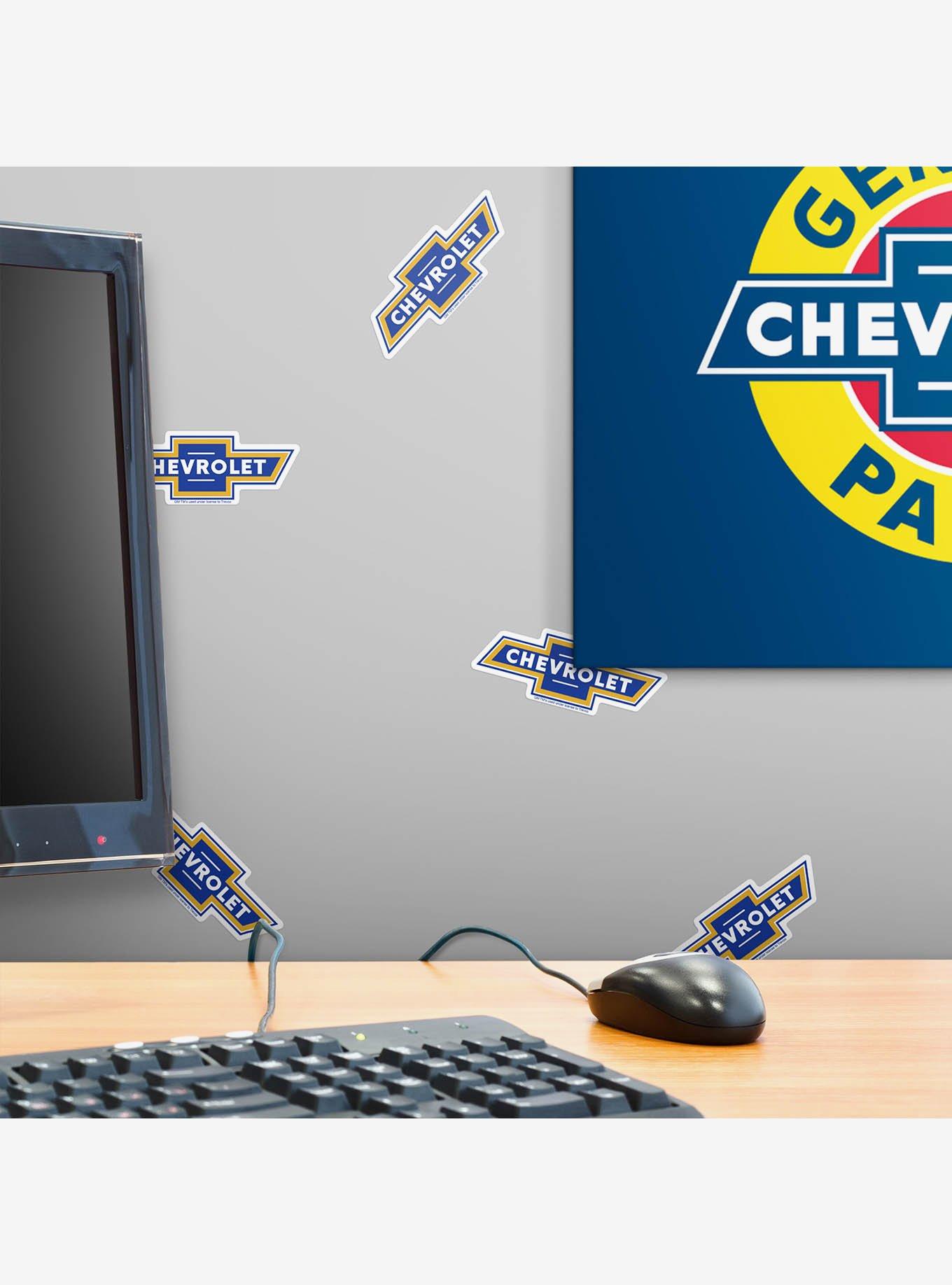 Chevrolet Chevy 1940s Bowtie Emblem Miscellaneous 100ct Sticker Pack, , alternate