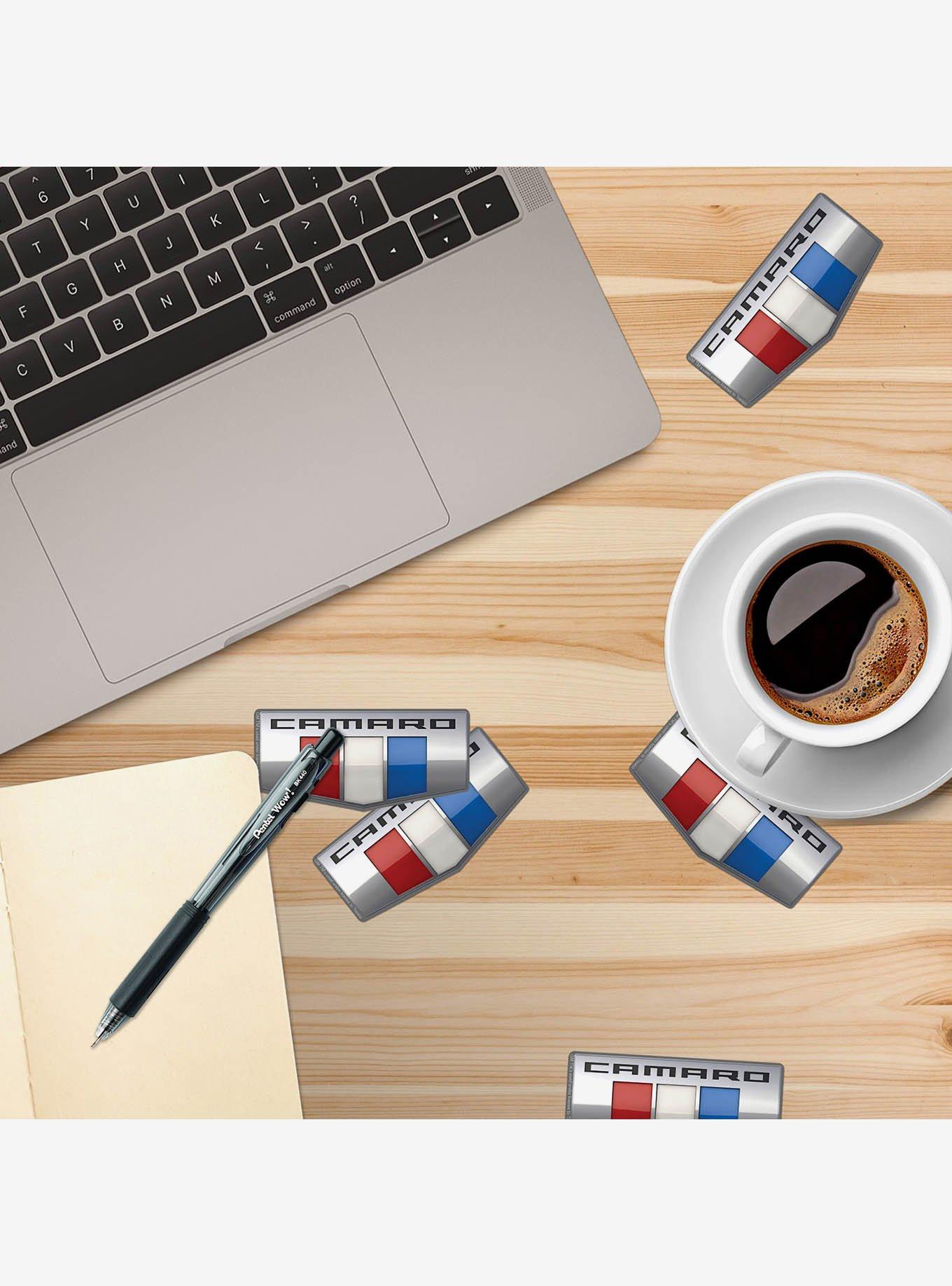 Chevrolet Chevy Camaro 2016 Emblem Miscellaneous 100ct Sticker Pack, , alternate