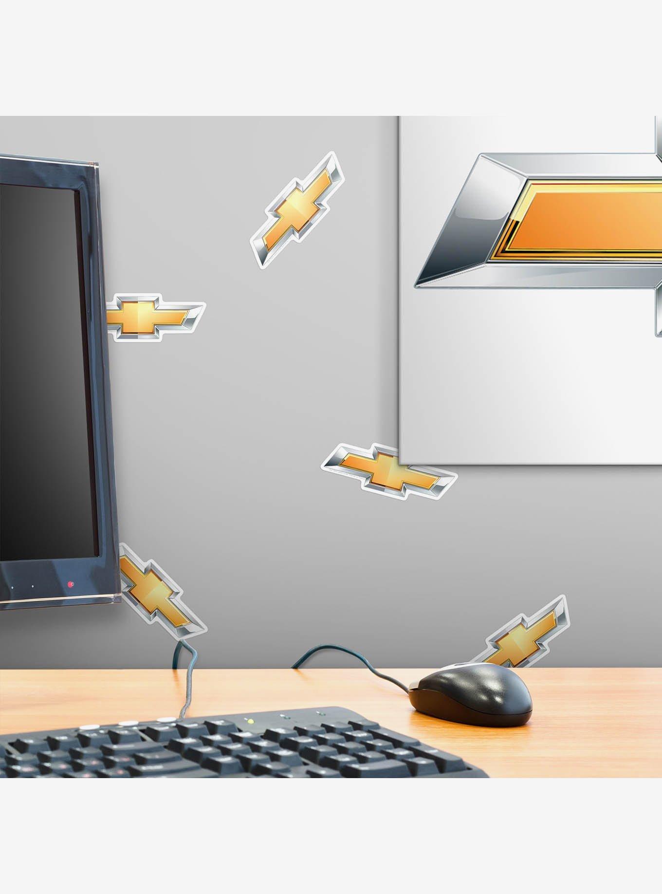 Chevrolet Chevy Bowtie Modern Emblem Miscellaneous 100ct Sticker Pack, , alternate