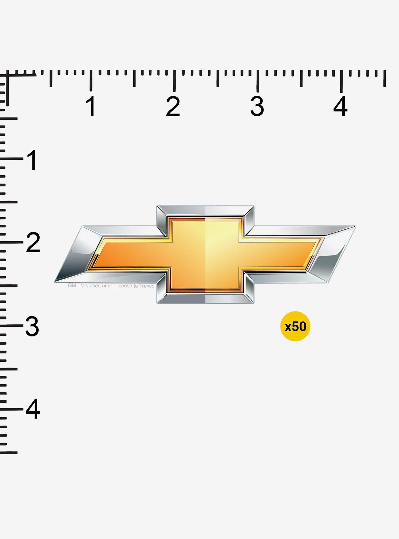 Chevrolet Chevy Bowtie Modern Emblem Miscellaneous 100ct Sticker Pack, , alternate