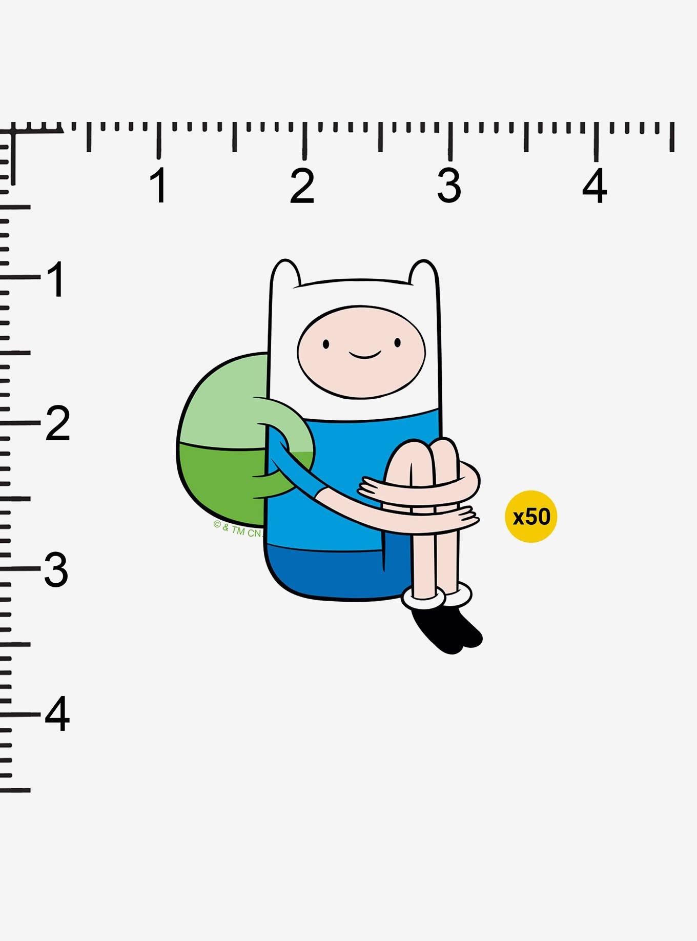 Adventure Time Finn Sitting Miscellaneous 100ct Sticker Pack, , alternate