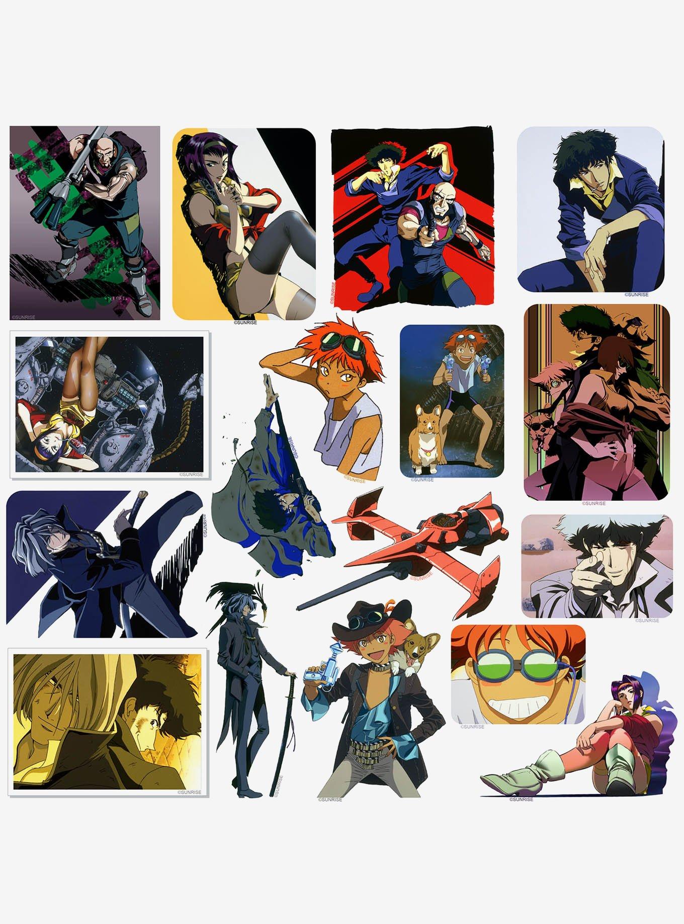 Cowboy Bebop Season 1 Miscellaneous 100ct Sticker Pack, , alternate