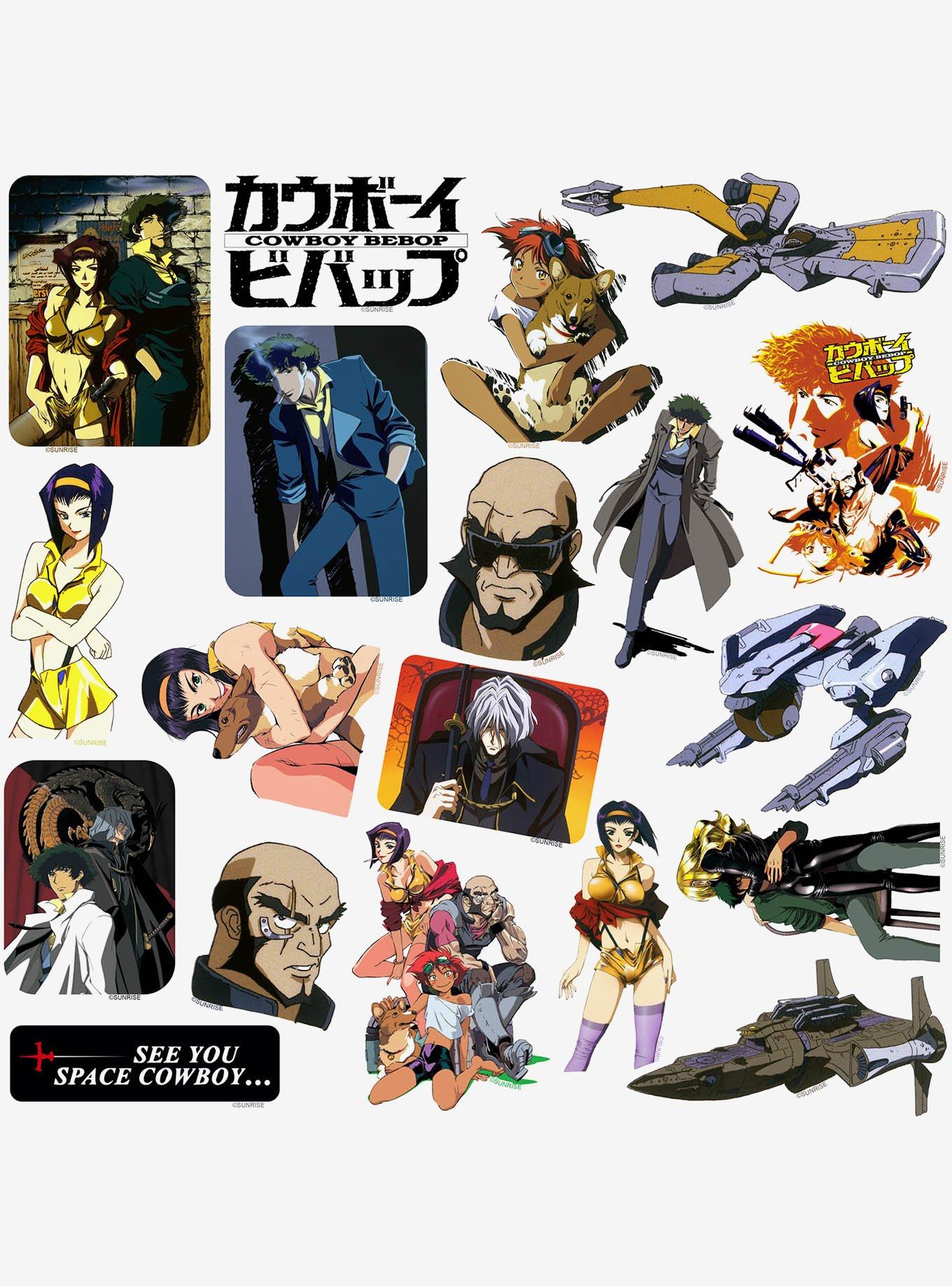 Cowboy Bebop Season 1 Miscellaneous 100ct Sticker Pack, , alternate