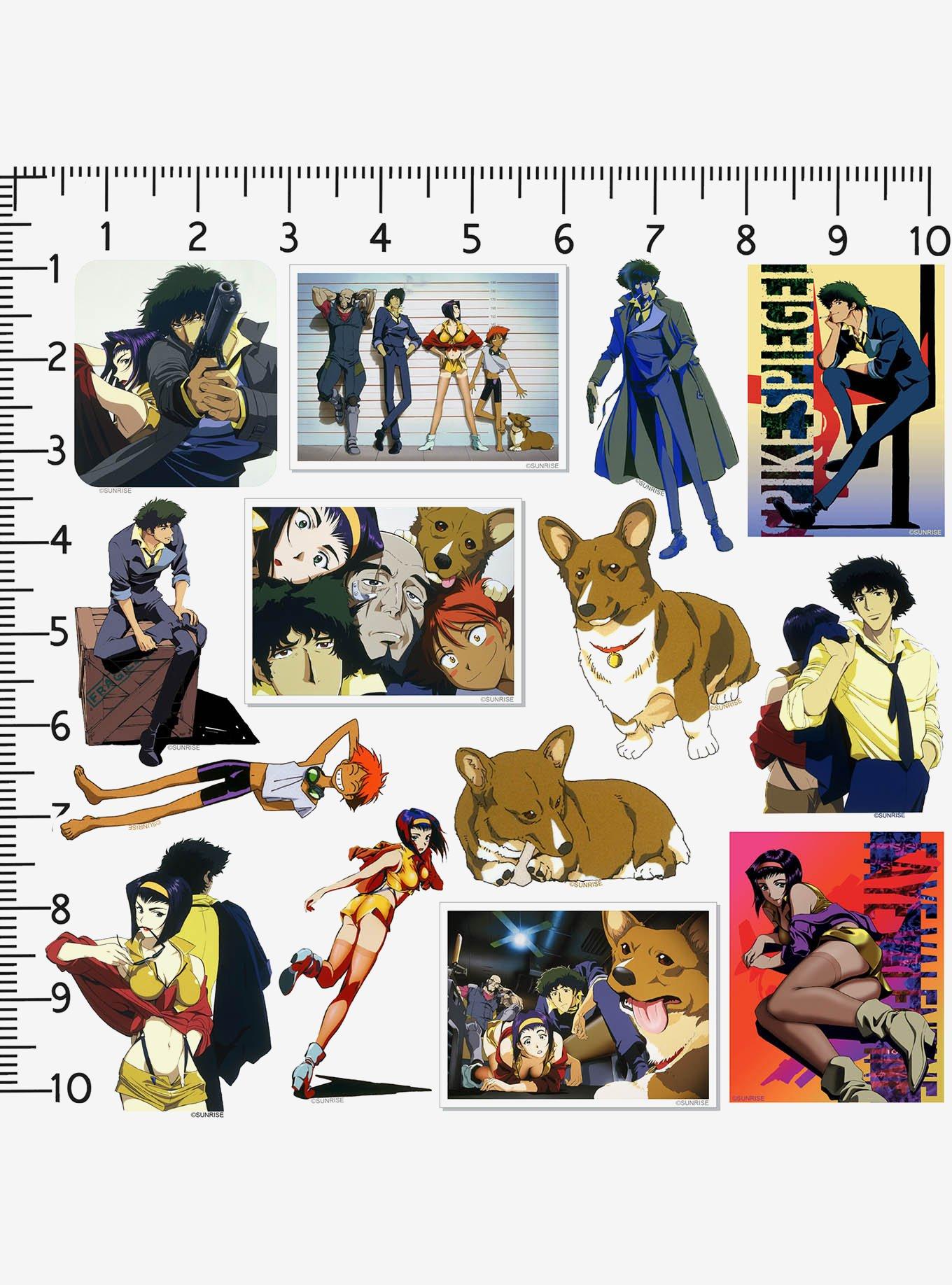 Cowboy Bebop Season 1 Miscellaneous 100ct Sticker Pack, , alternate