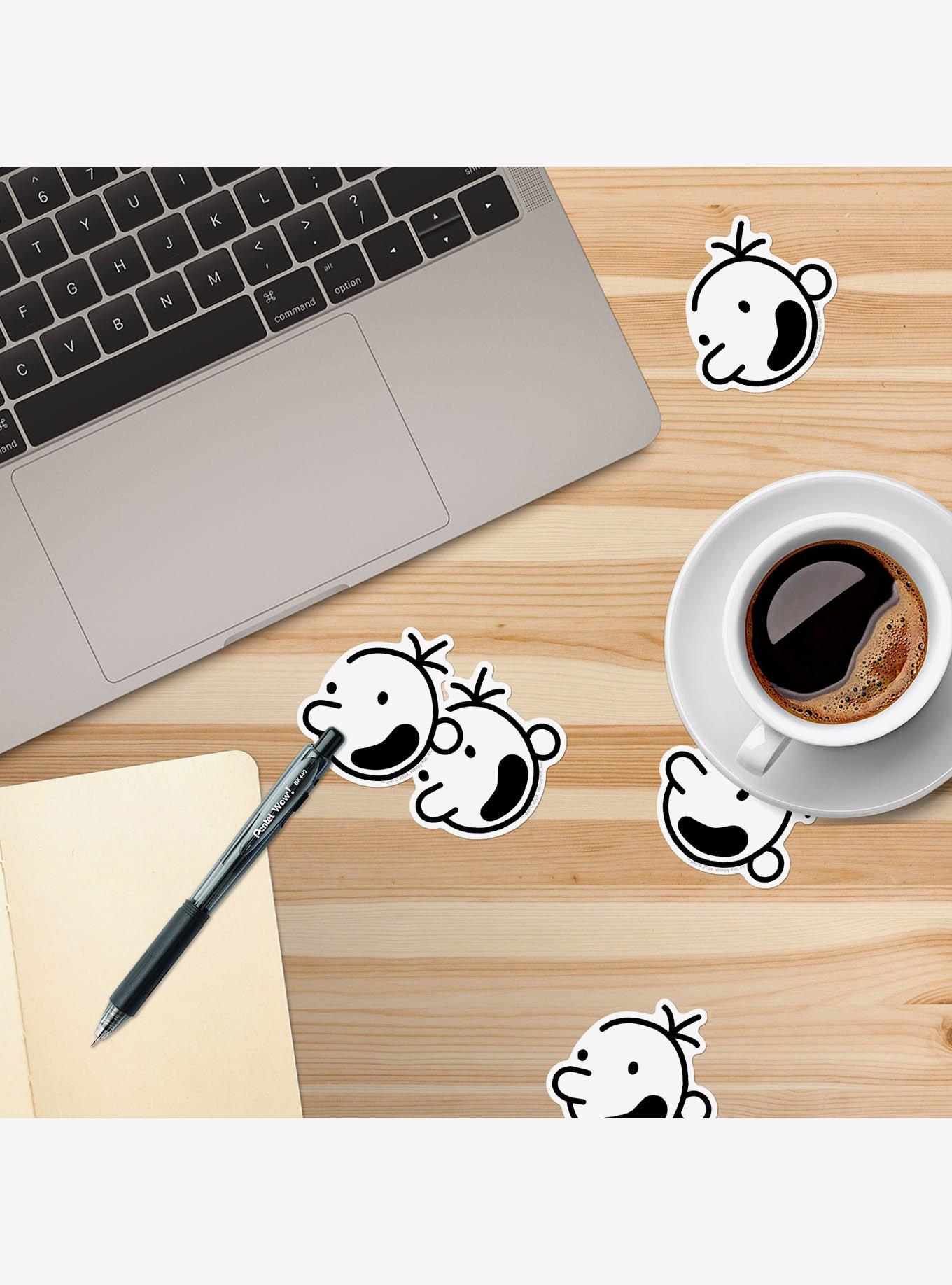 Diary of a Wimpy Kid Greg Headshot Miscellaneous 100ct Sticker Pack, , alternate