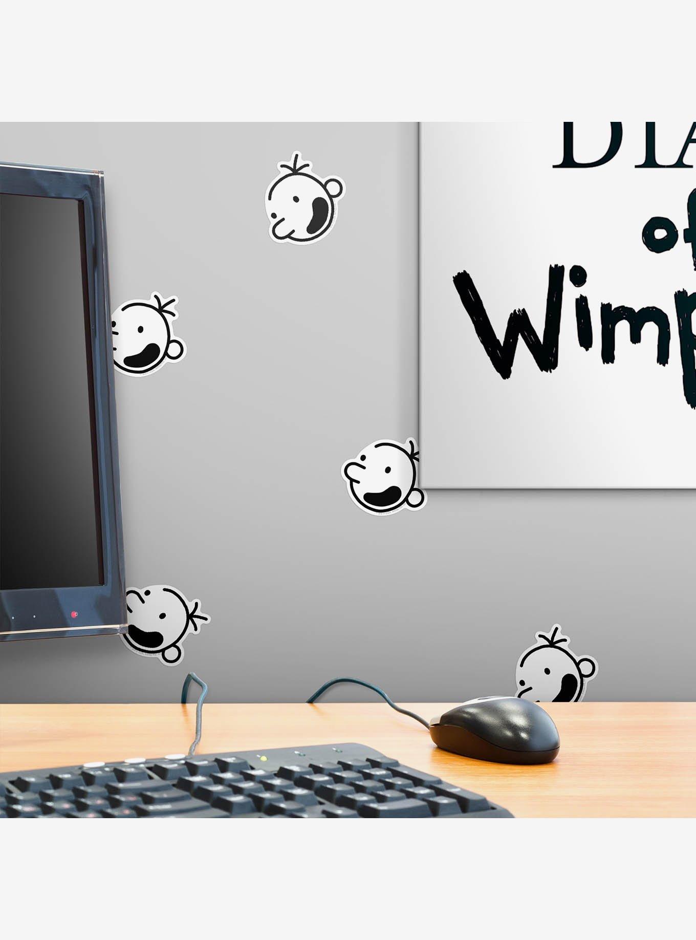 Diary of a Wimpy Kid Greg Headshot Miscellaneous 100ct Sticker Pack, , alternate