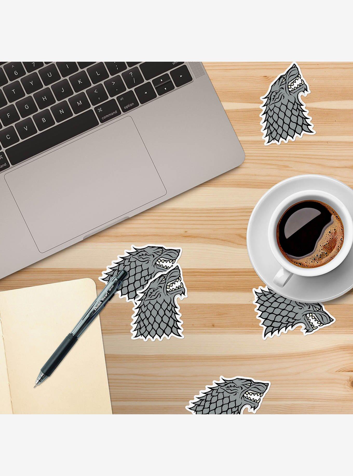 Game of Thrones Stark Sigil Repeat Miscellaneous 100ct Sticker Pack, , alternate