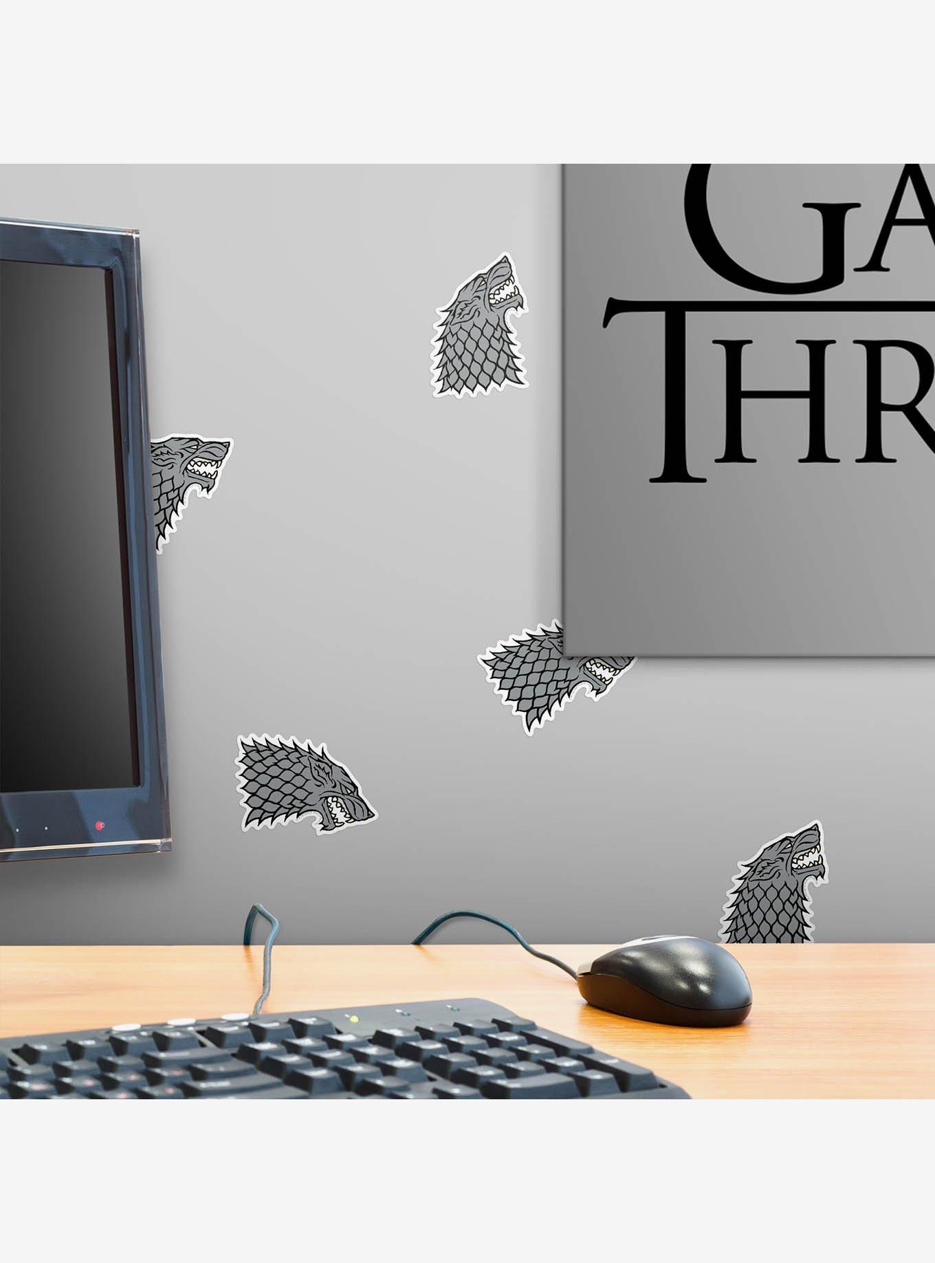 Game of Thrones Stark Sigil Repeat Miscellaneous 100ct Sticker Pack, , alternate