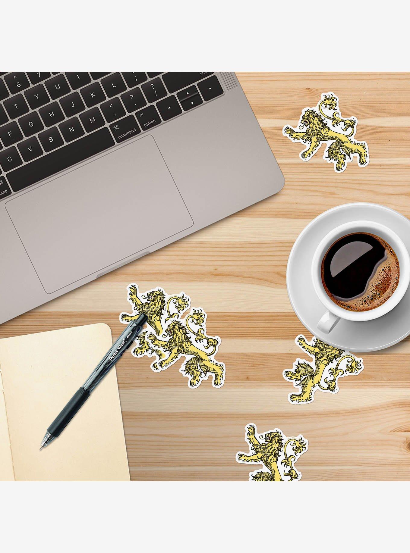 Game of Thrones Lannister Sigil Repeat Miscellaneous 100ct Sticker Pack, , alternate