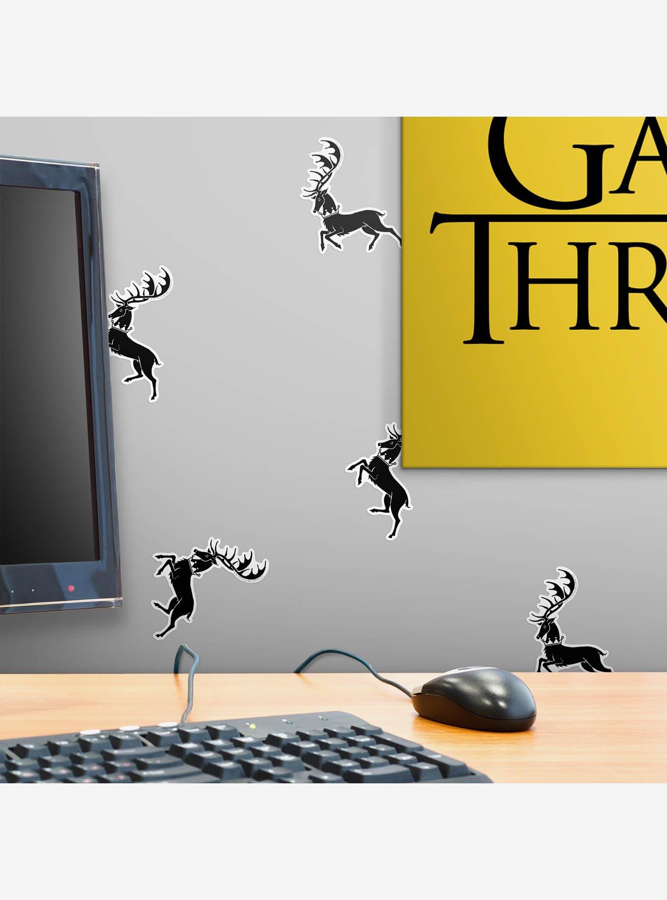 Game of Thrones Baratheon Sigil Repeat Miscellaneous 100ct Sticker Pack, , alternate