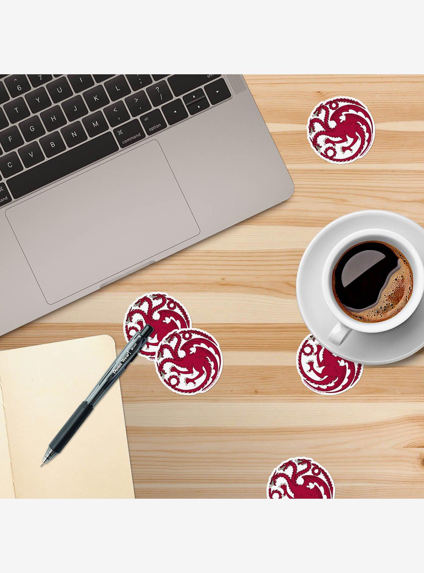 Game of Thrones Targaryen Sigil Repeat Miscellaneous 100ct Sticker Pack, , alternate