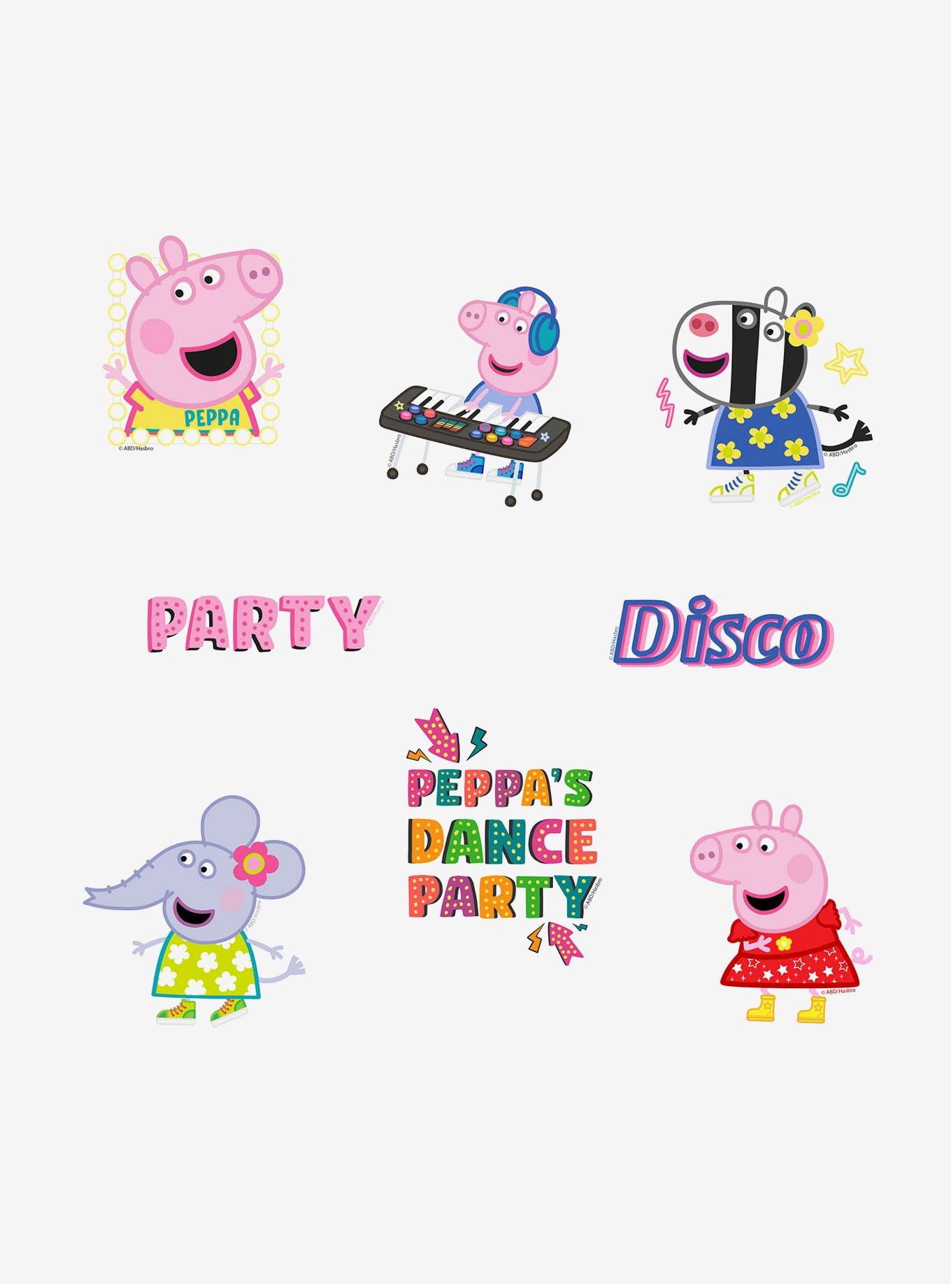 Peppa Pig Dance Party Miscellaneous 100ct Sticker Pack, , alternate