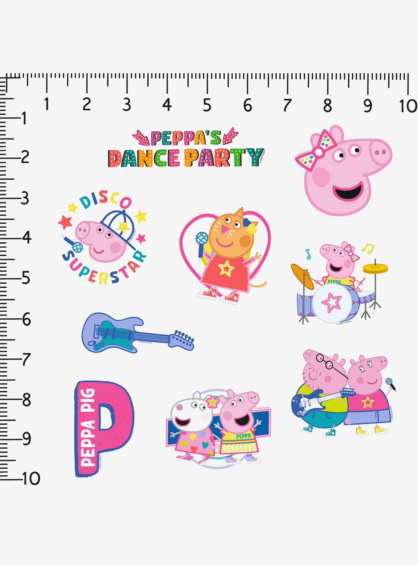 Peppa Pig Dance Party Miscellaneous 100ct Sticker Pack, , alternate