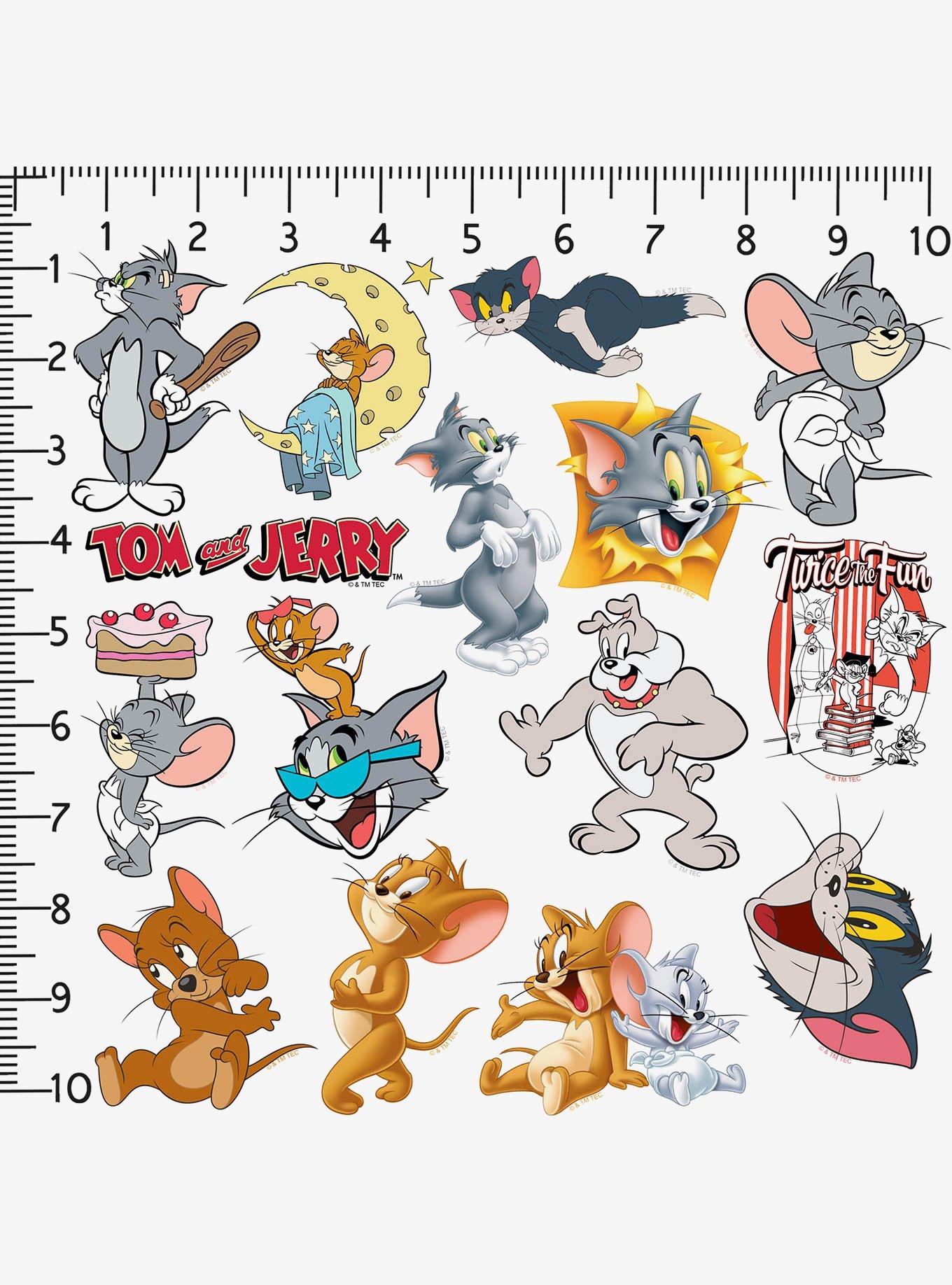 Tom and Jerry Miscellaneous 100ct Sticker Pack, , alternate