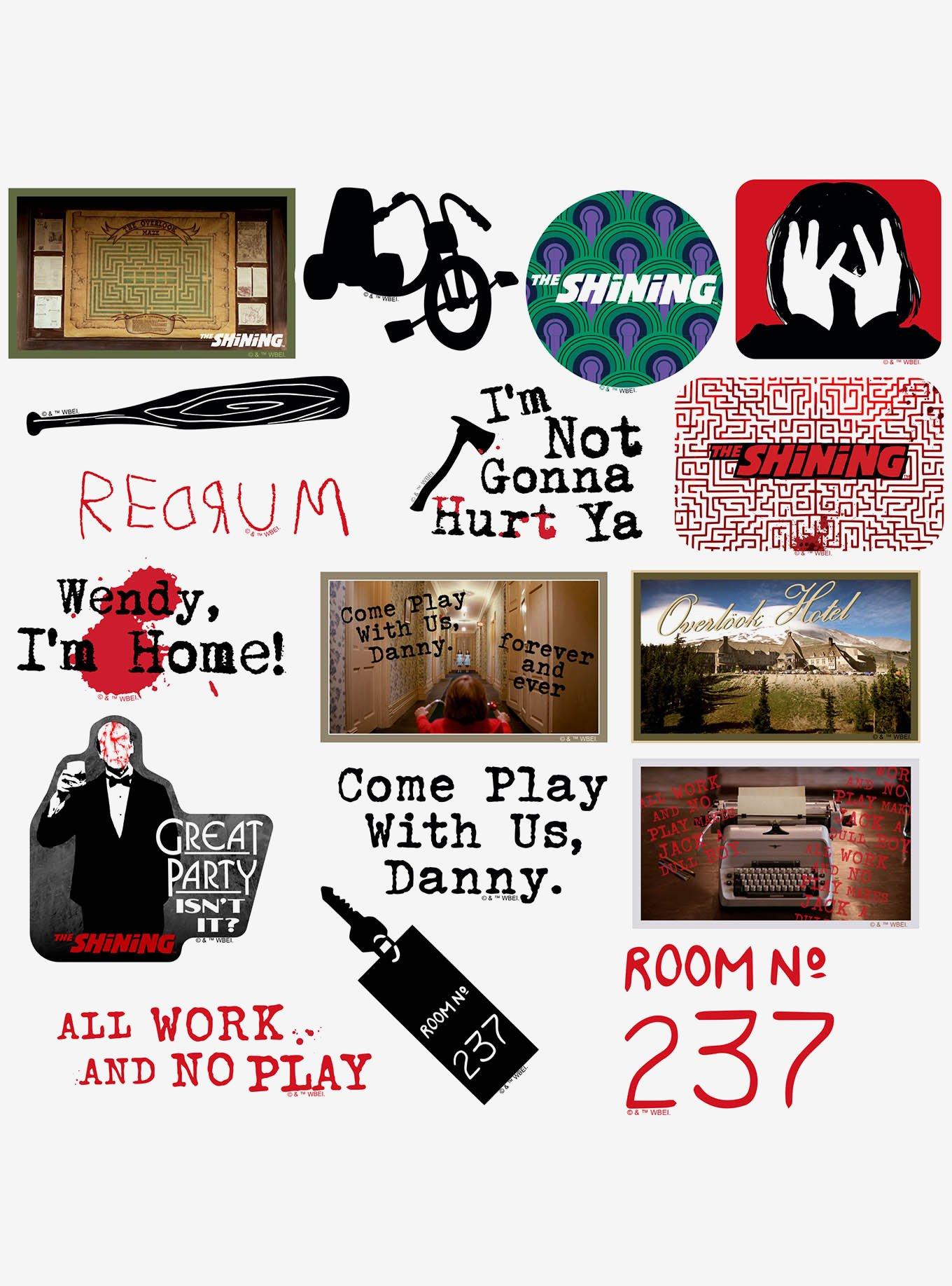 The Shining Miscellaneous 100ct Sticker Pack, , alternate