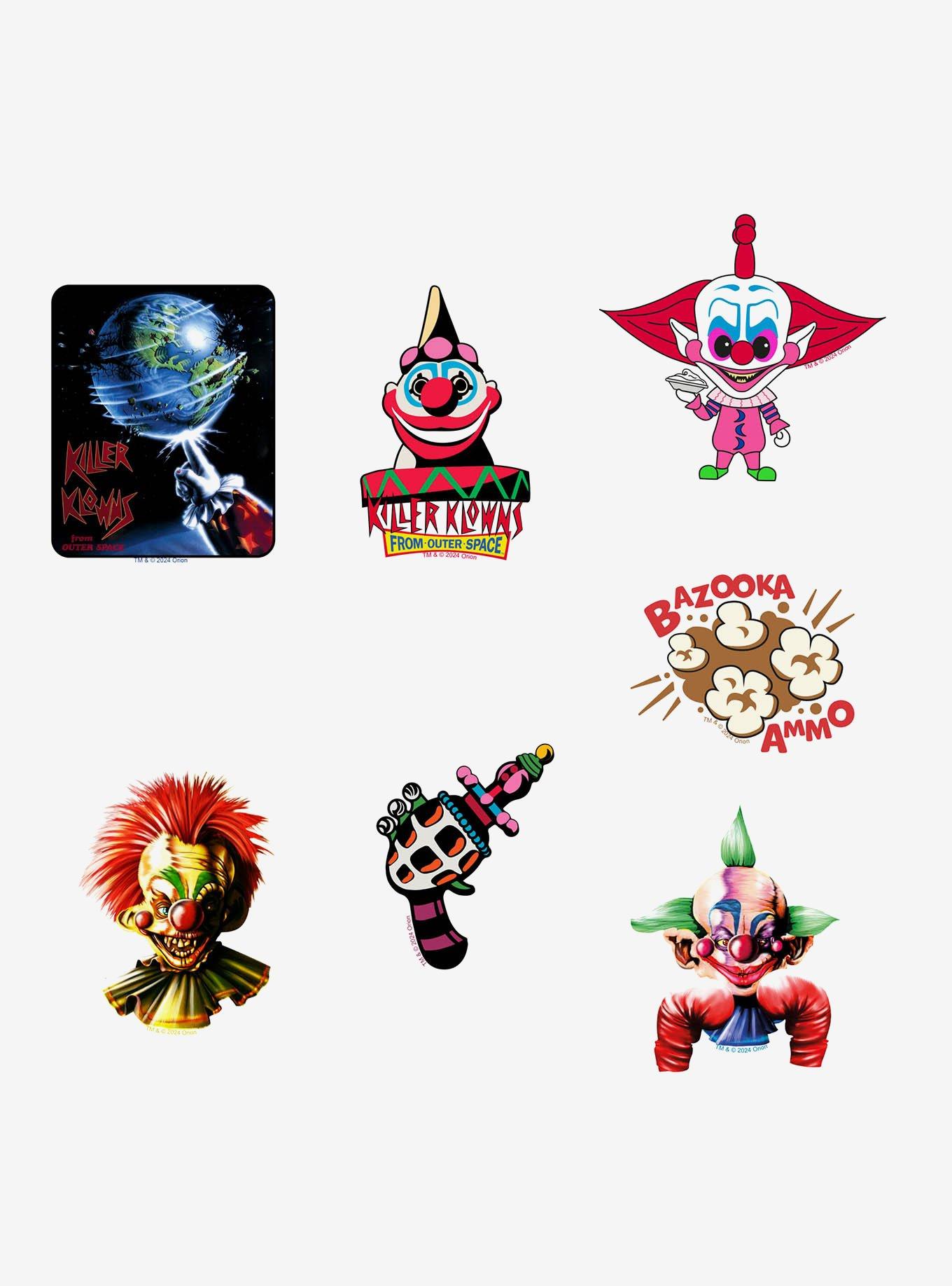 Killer Klowns From Outer Space S Miscellaneous 100ct Sticker Pack, , alternate