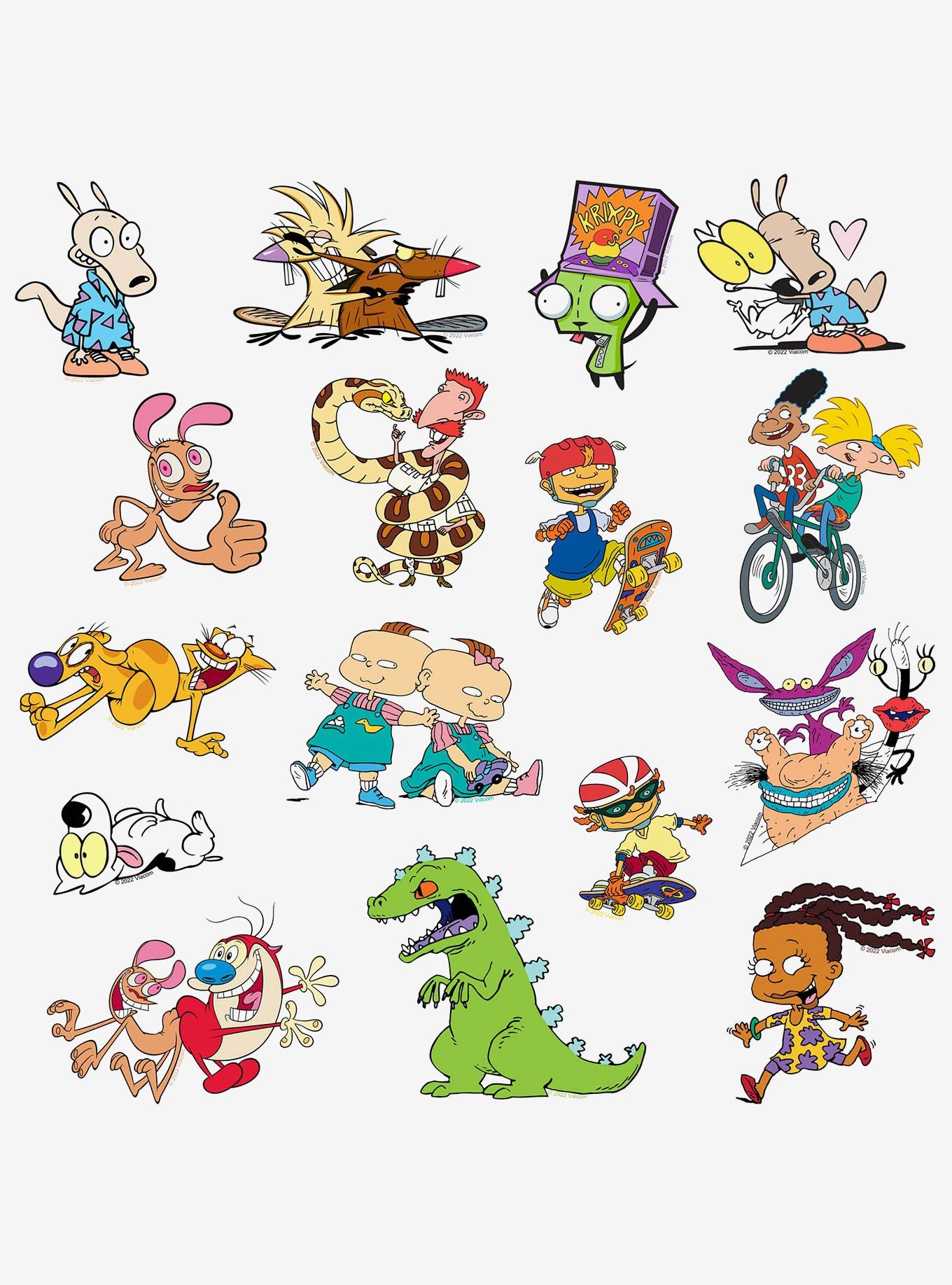 Nickelodeon 90's Miscellaneous 100ct Sticker Pack, , alternate