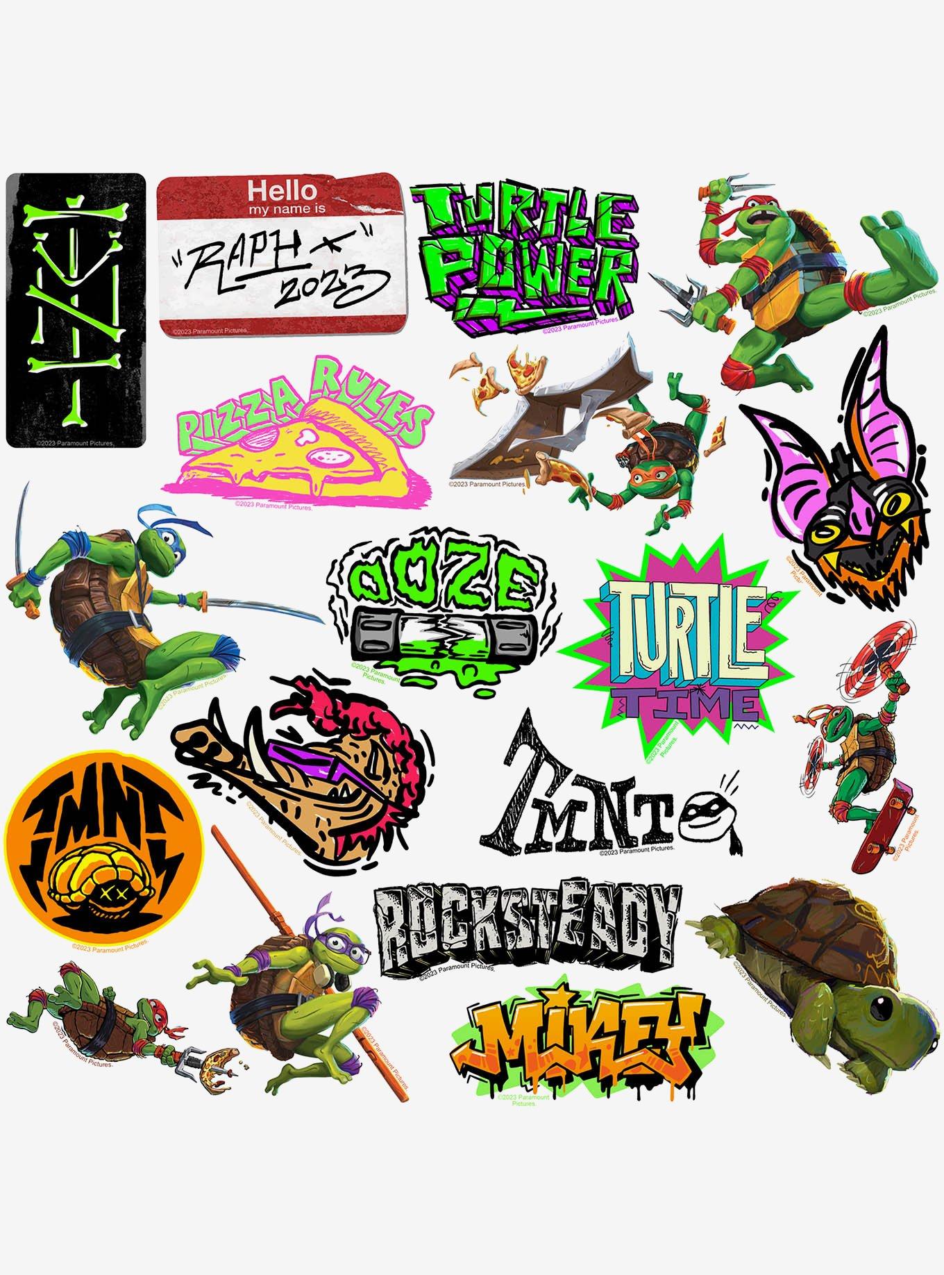 Teenage Mutant Ninja Turtles: Mutant Mayhem Miscellaneous 100ct Sticker Pack, , alternate