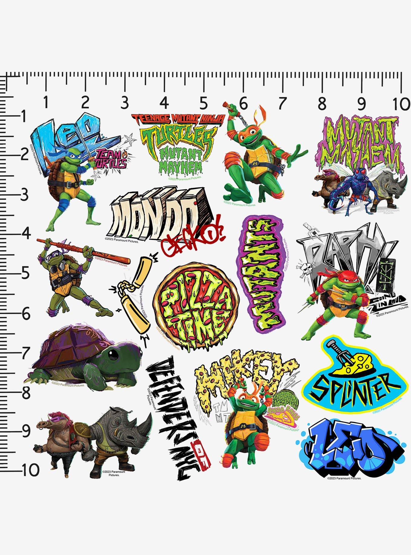 Teenage Mutant Ninja Turtles: Mutant Mayhem Miscellaneous 100ct Sticker Pack, , alternate
