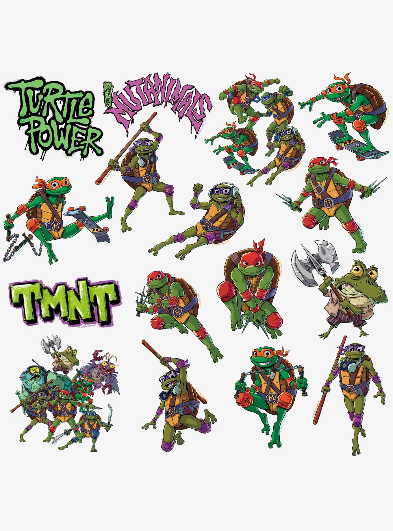 Tales of the Teenage Mutant Ninja Turtles Miscellaneous 100ct Sticker Pack, , alternate
