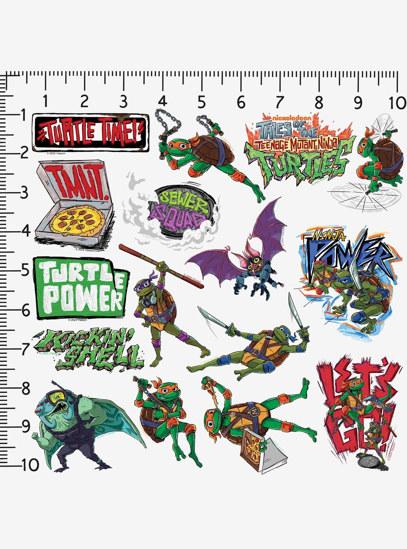 Tales of the Teenage Mutant Ninja Turtles Miscellaneous 100ct Sticker Pack, , alternate