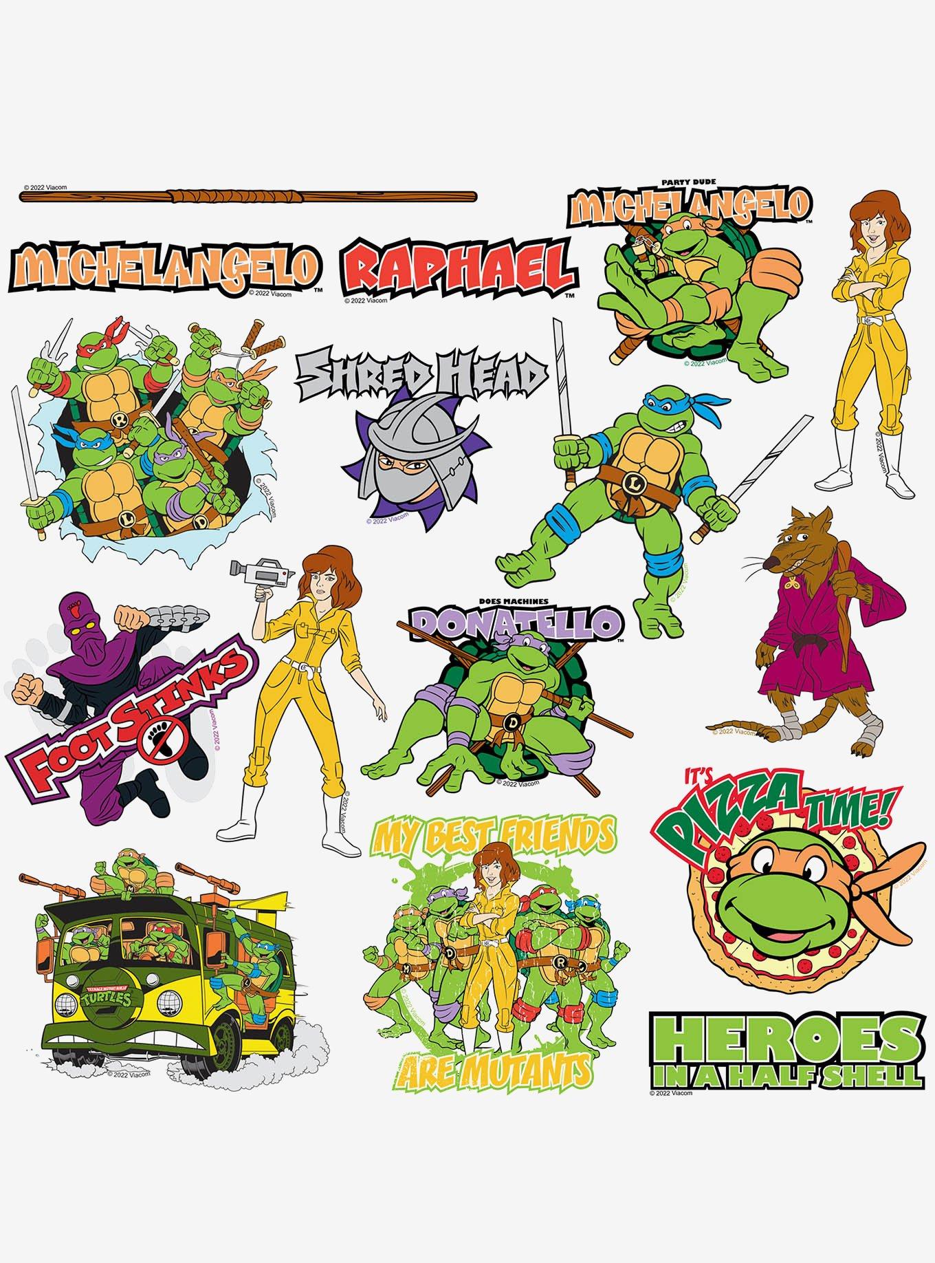 Teenage Mutant Ninja Turtles Miscellaneous 100ct Sticker Pack, , alternate