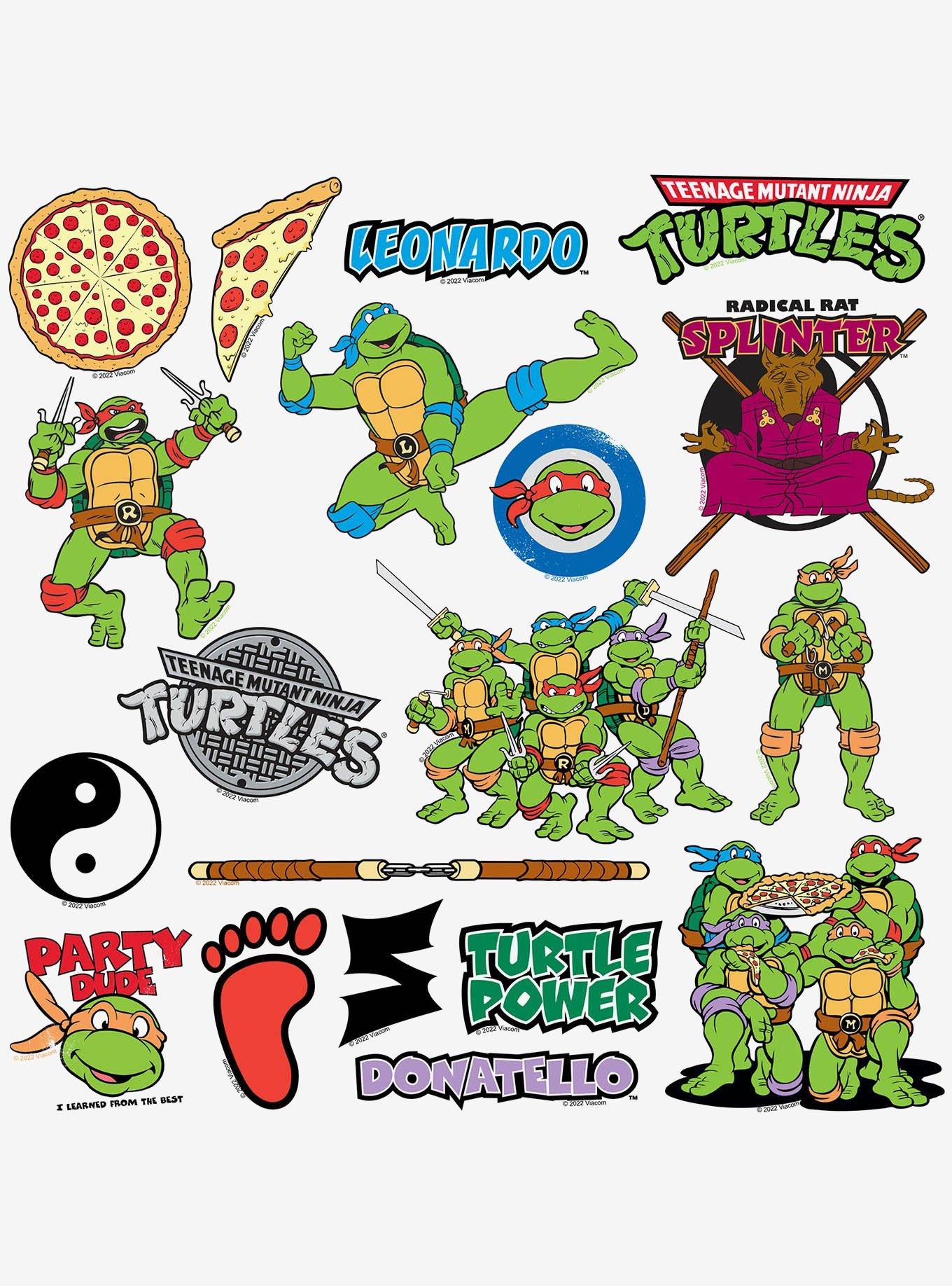 Teenage Mutant Ninja Turtles Miscellaneous 100ct Sticker Pack, , alternate