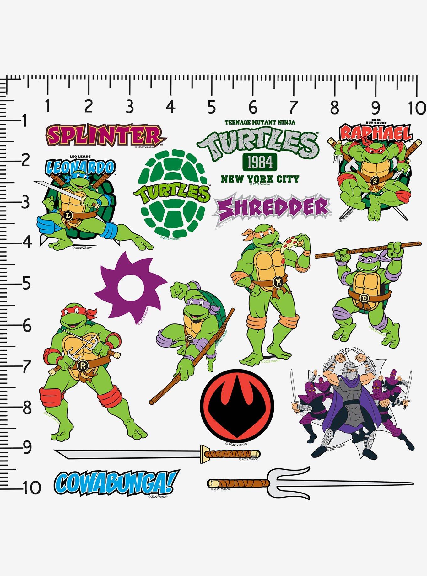 Teenage Mutant Ninja Turtles Miscellaneous 100ct Sticker Pack, , alternate
