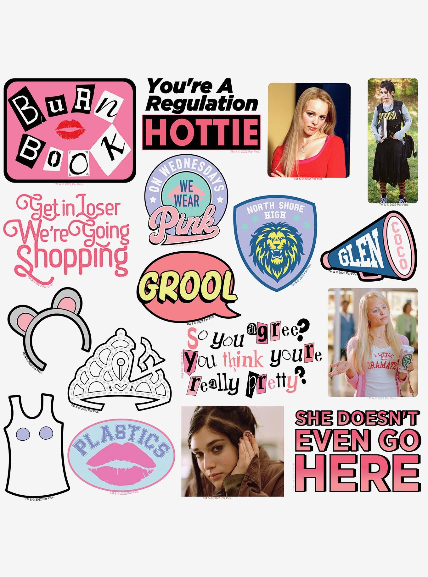 Mean Girls Miscellaneous 100ct Sticker Pack